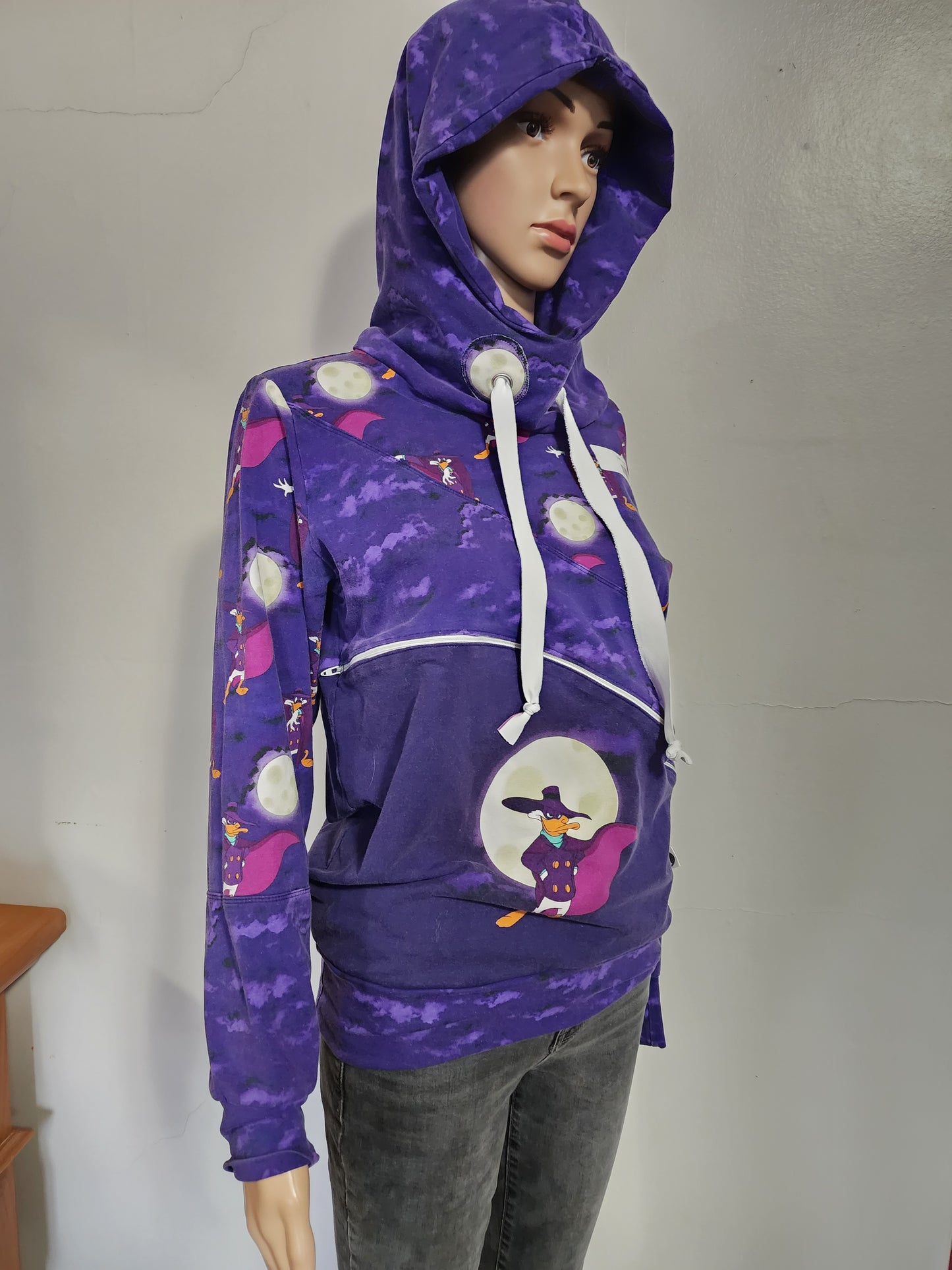 Dark duck hoodie