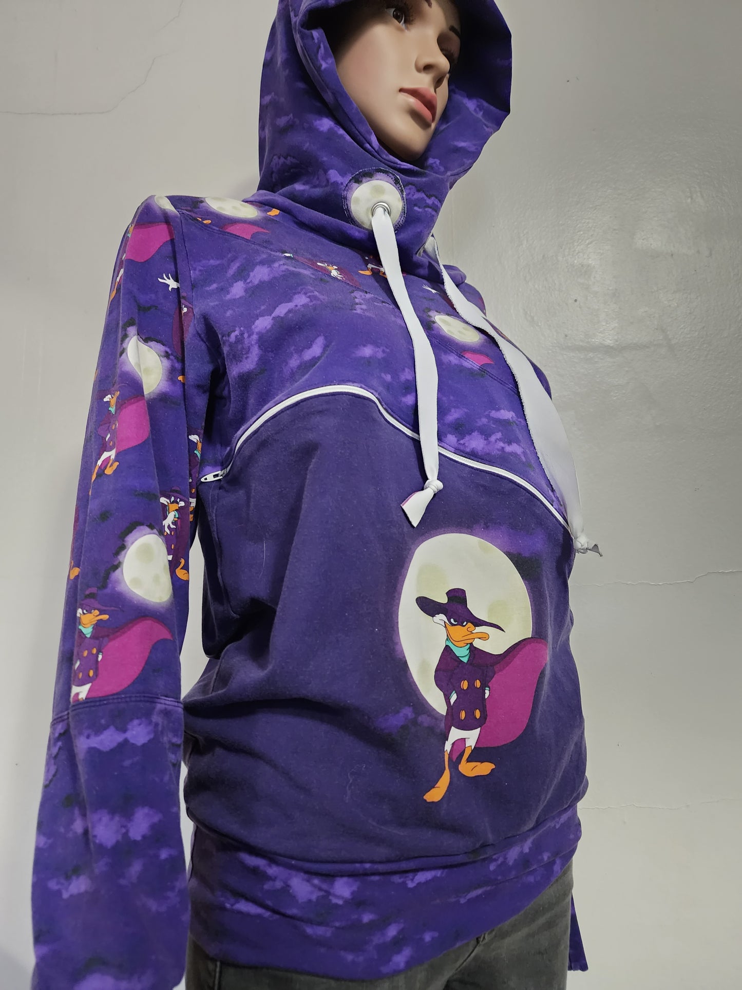 Dark duck hoodie