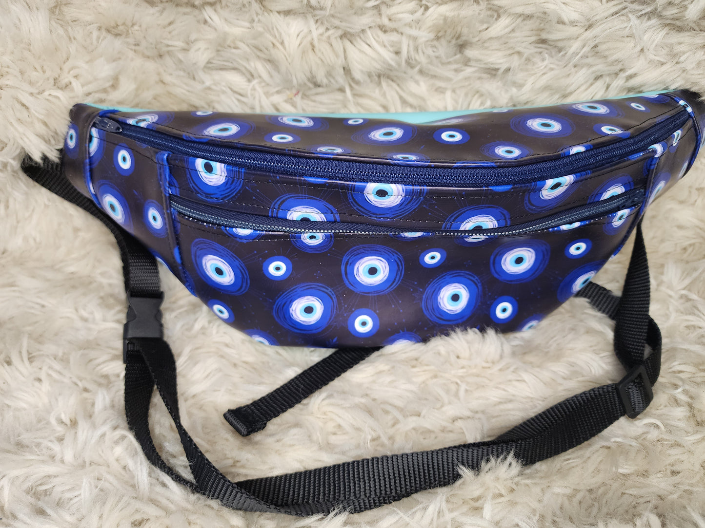 Evil eye fanny pack