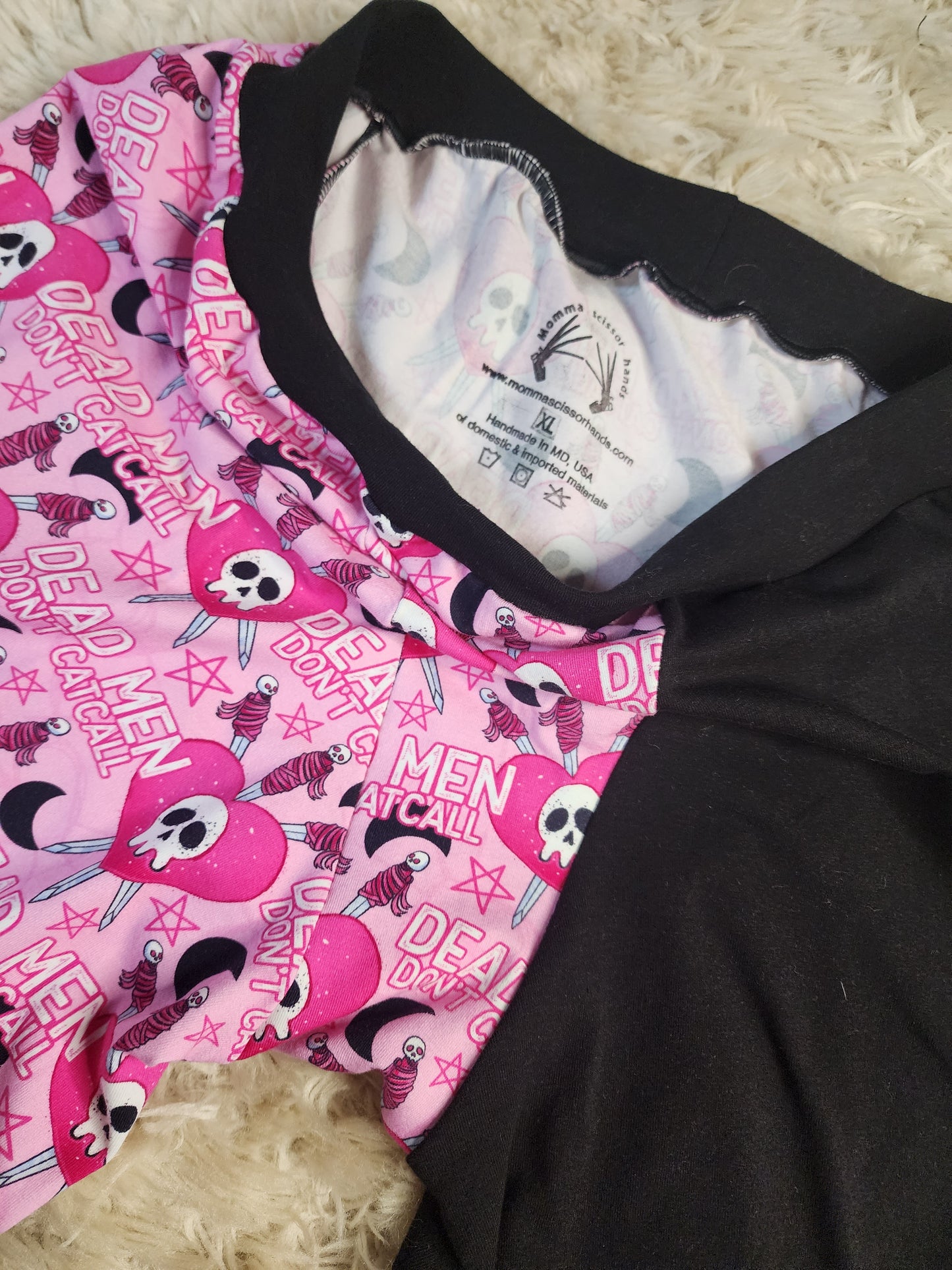 XL. Dead men can't cat call flat front boxers