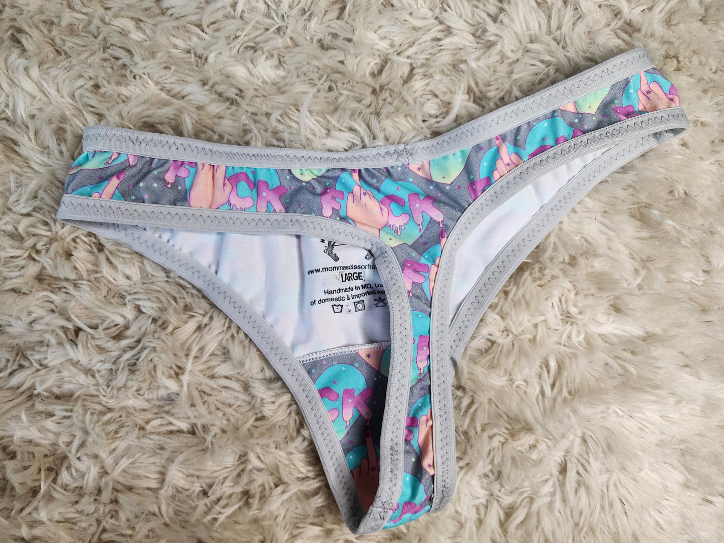 Large. F🖕ck thongs