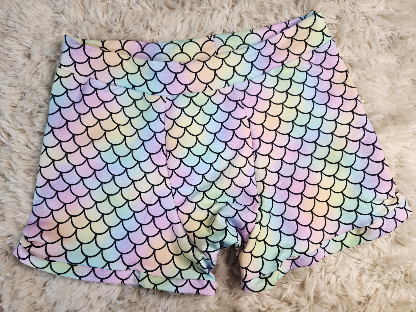 Med. Pastel scales pouch front boxers