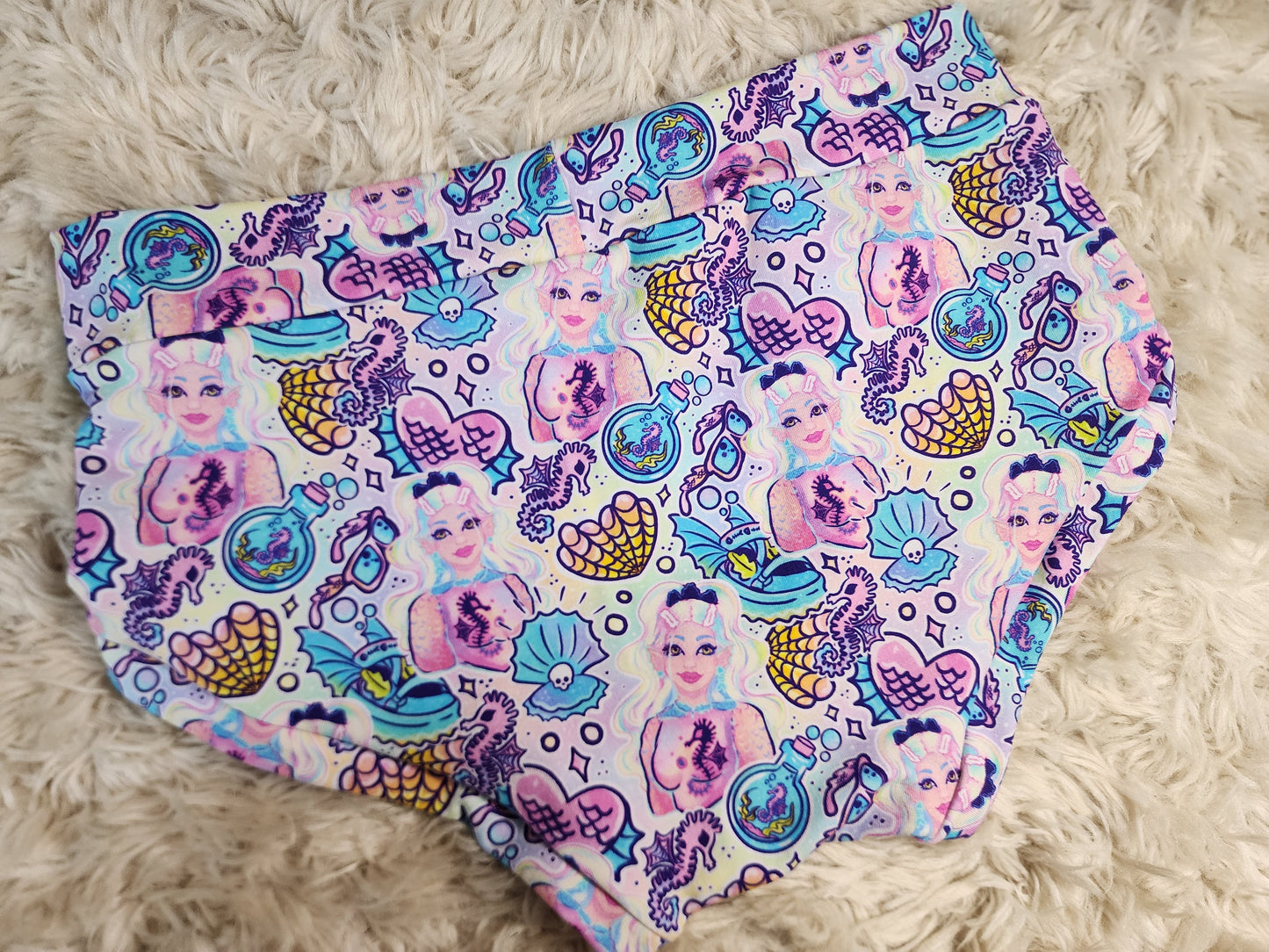 Small. Pastel mer queen pouch front briefs