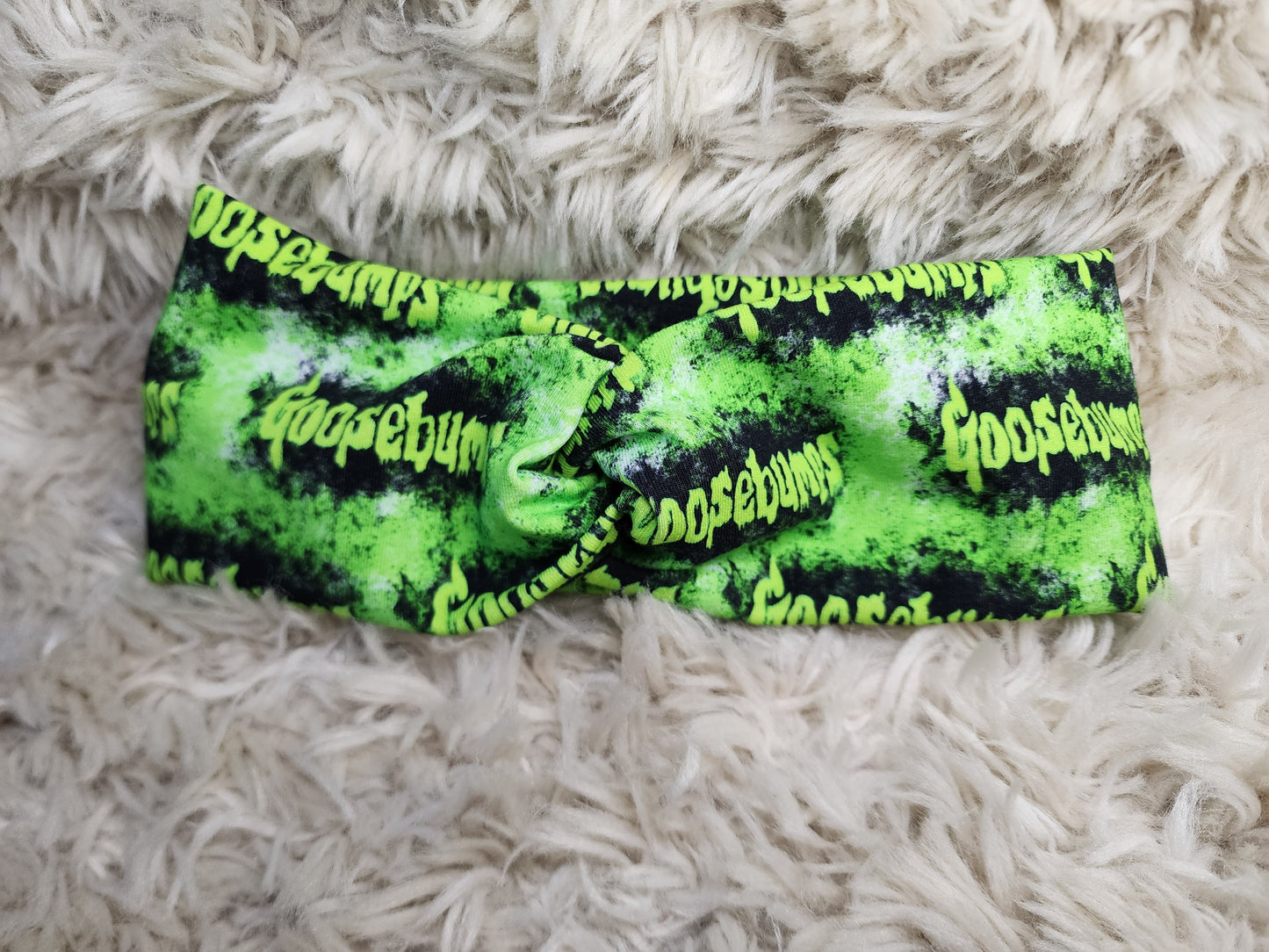 Spooky book club turban headband
