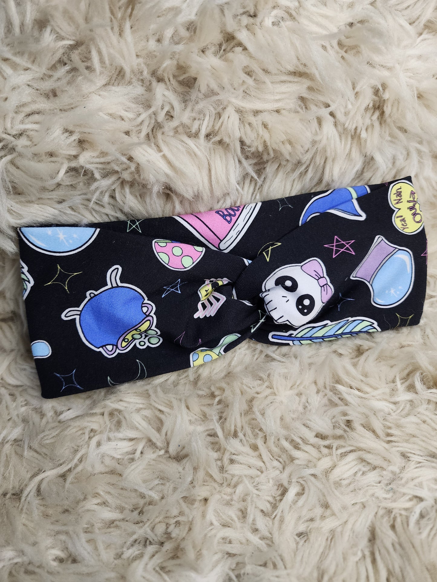 Witchy tot turban headband
