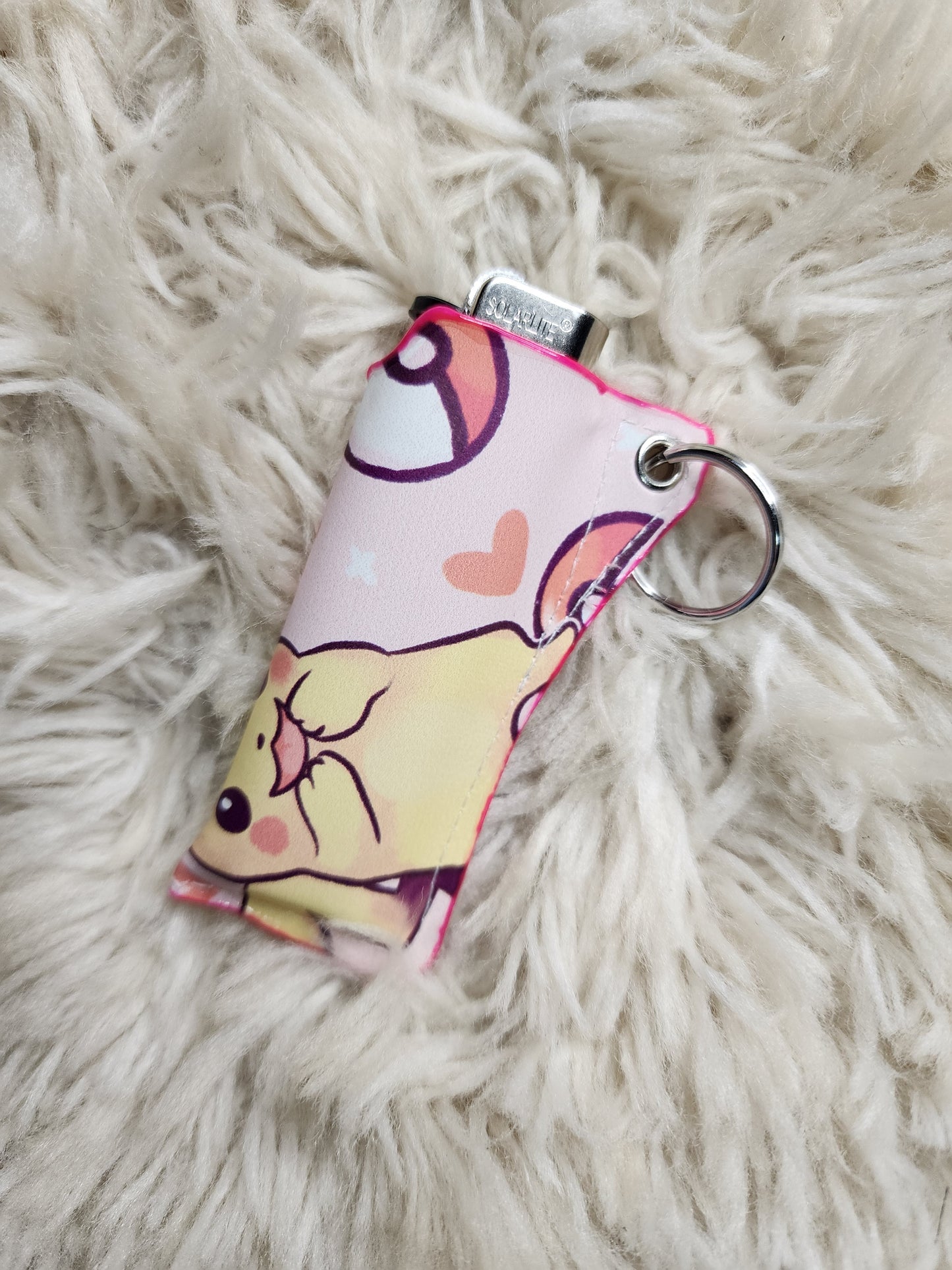 Pink P. lighter holder