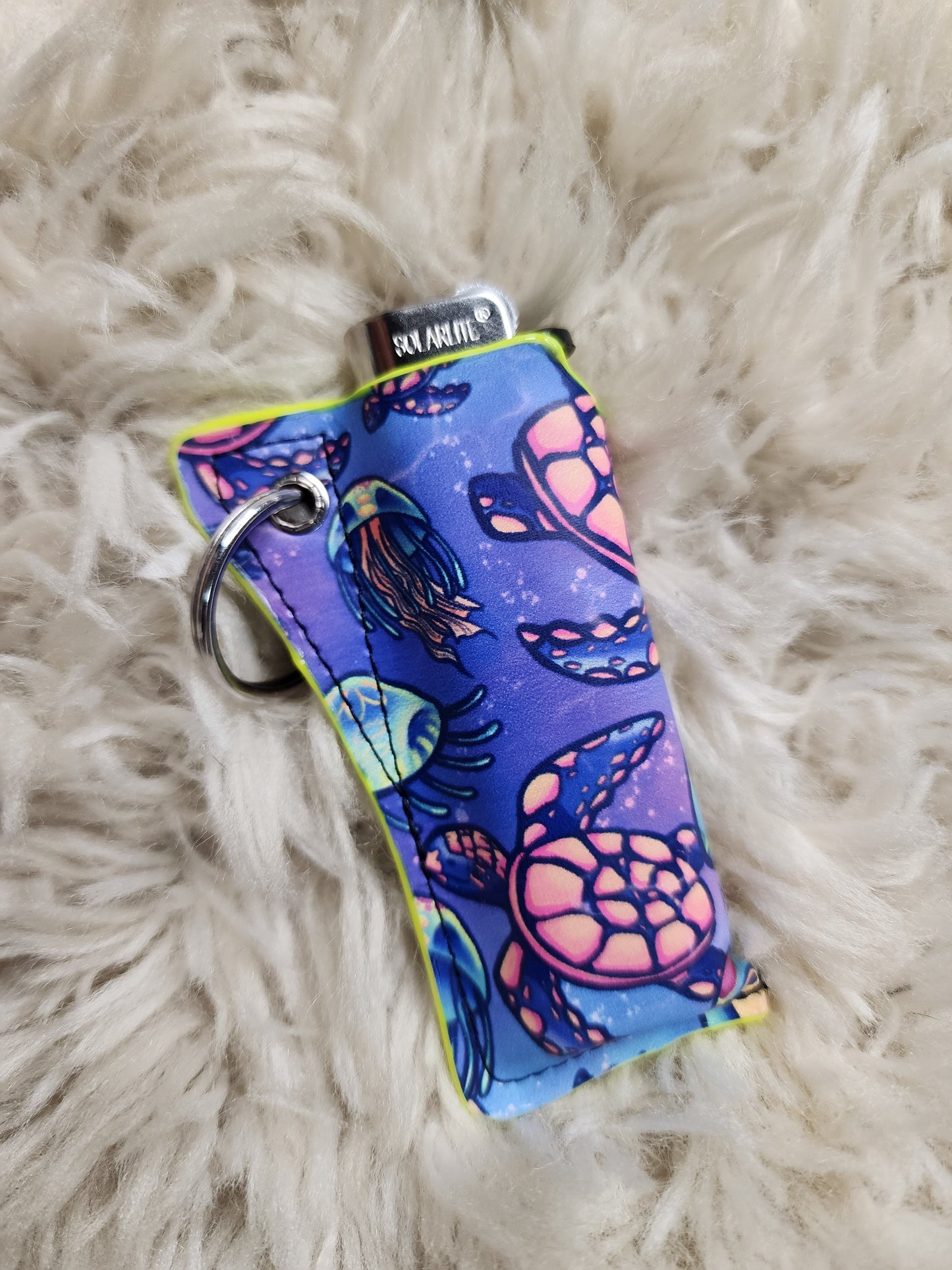 Yellow sea lighter holder