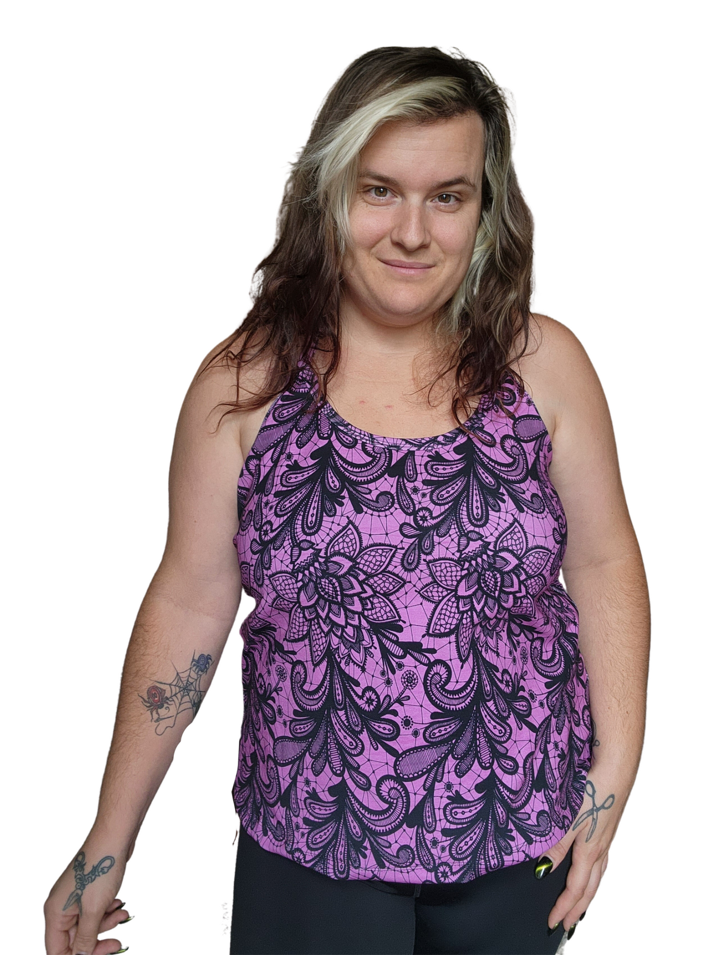 2x Pink faux Flip Flip Top
