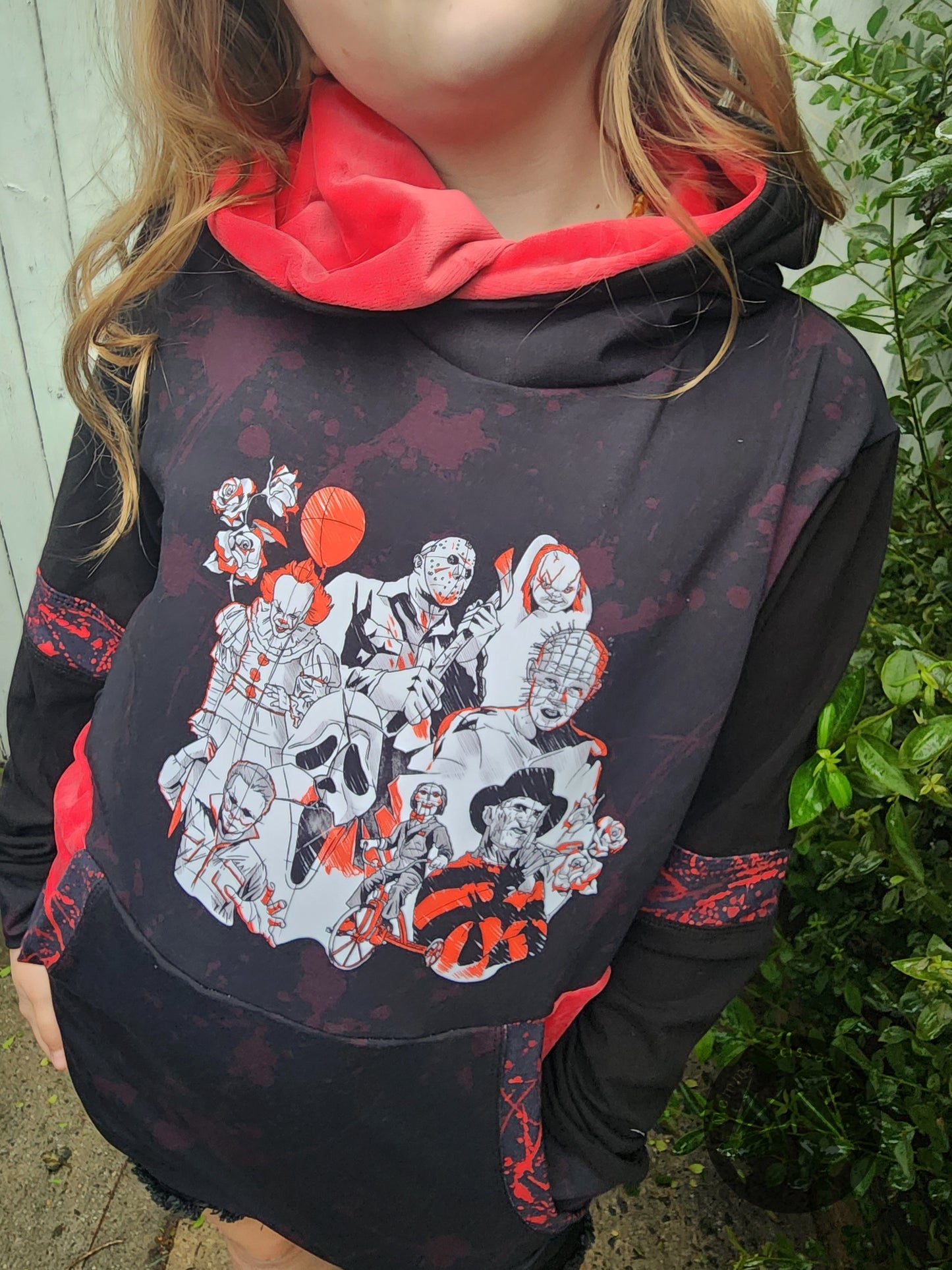 Xs Adult horror hoodie