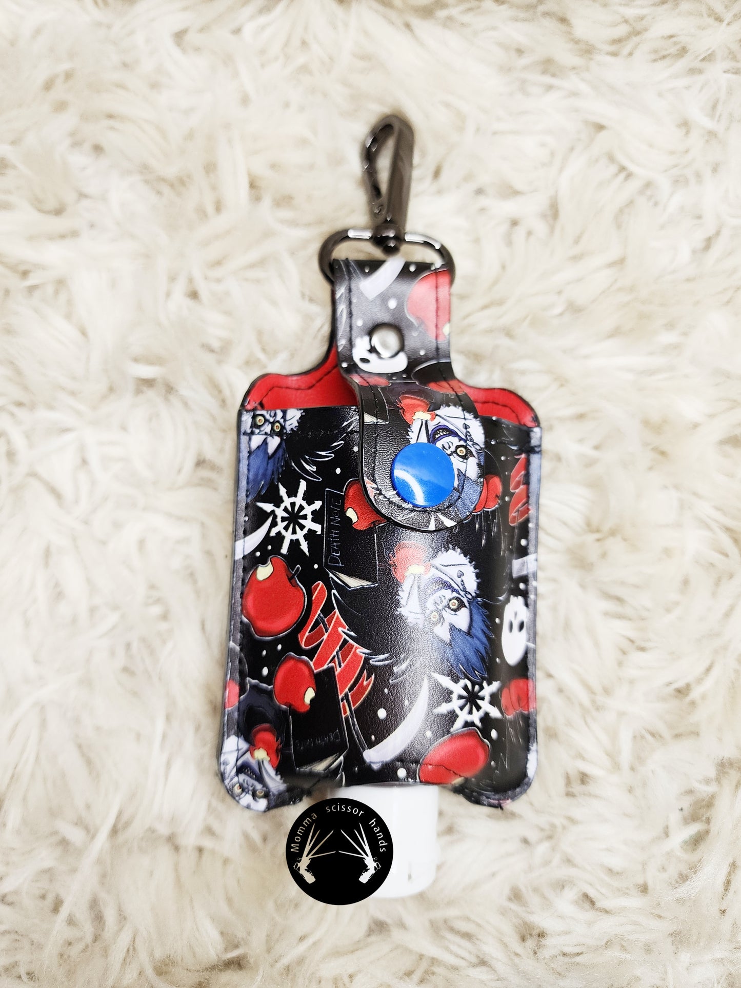 RED Deathnote hand sanitizer pouch