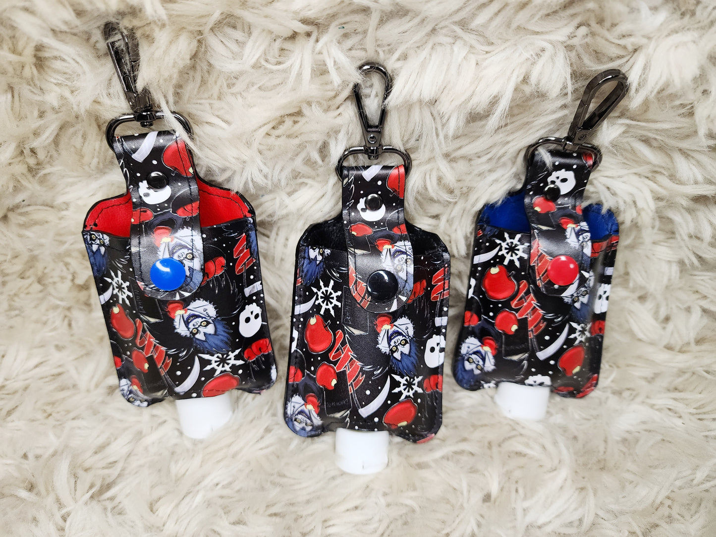 RED Deathnote hand sanitizer pouch