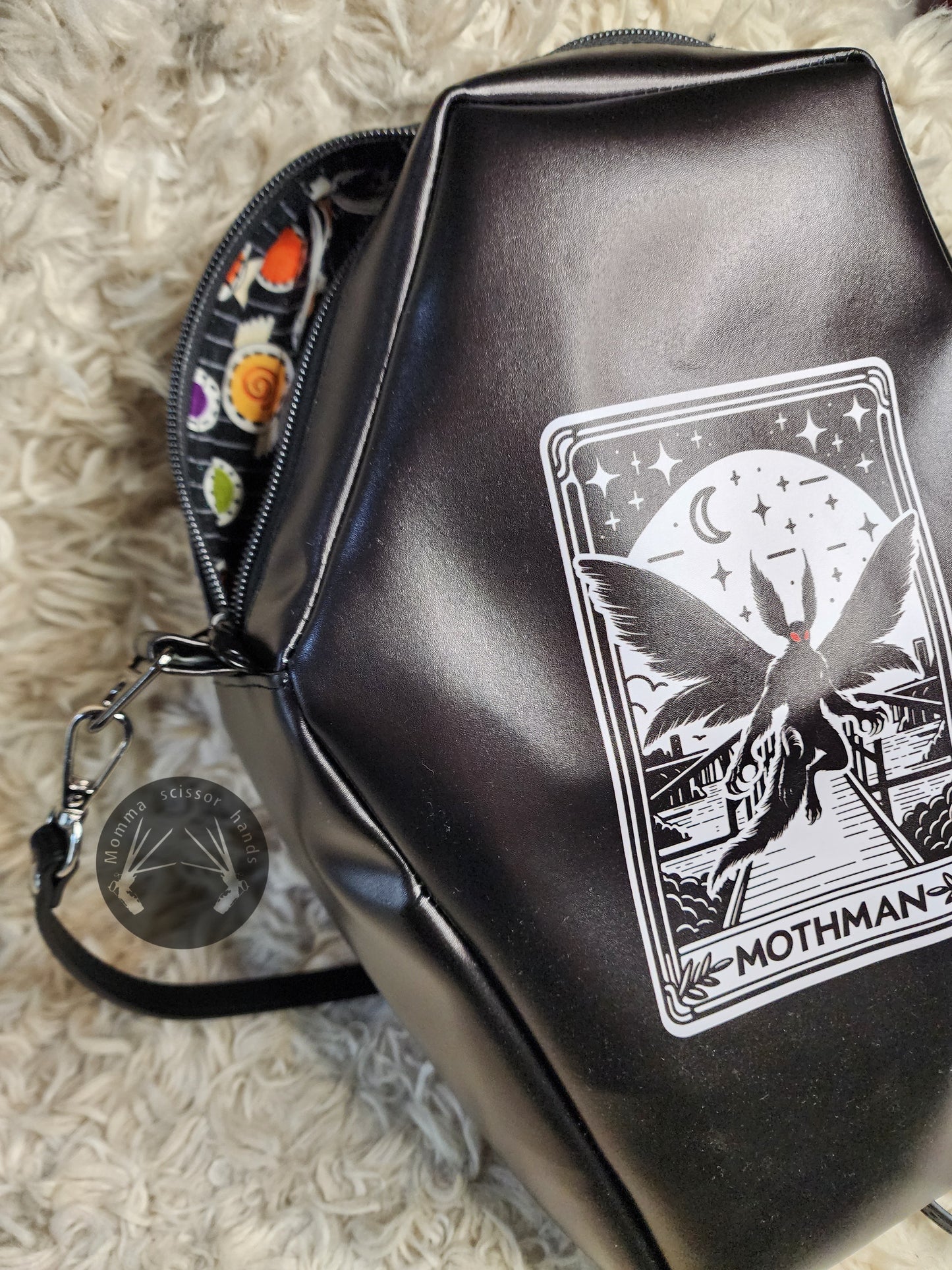 Mothman Coffin bag
