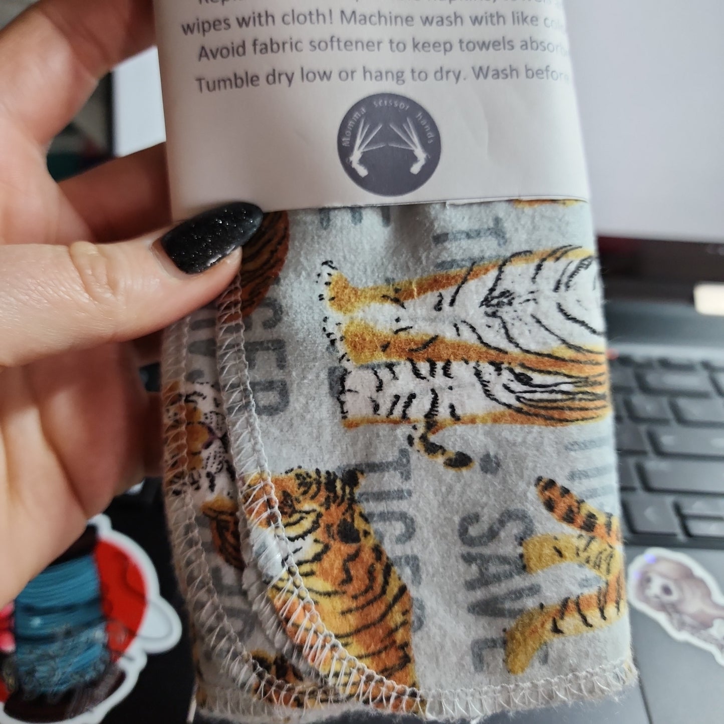 Save the Tigers un-paper towels