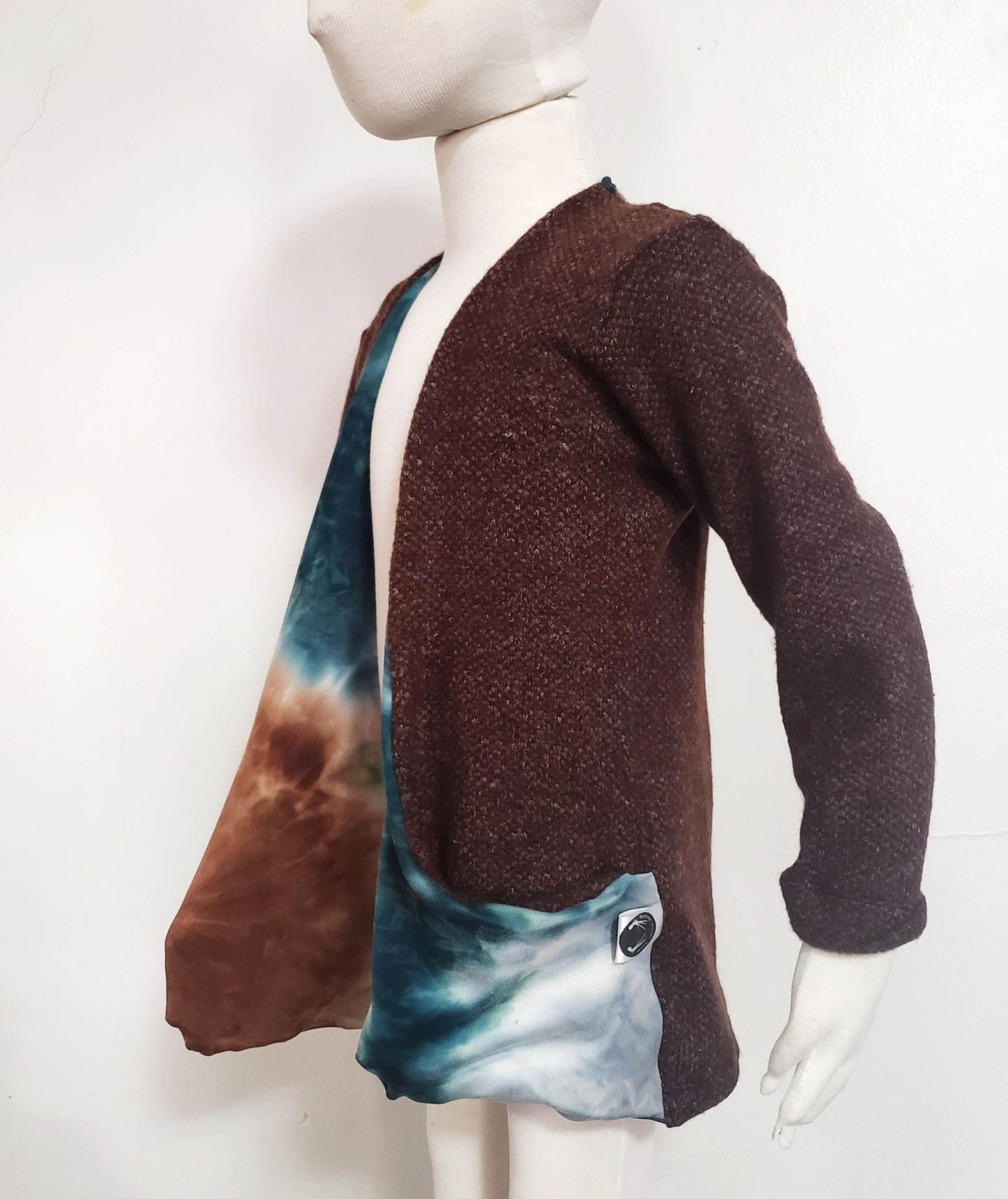 Chocolate on the beach cardigan