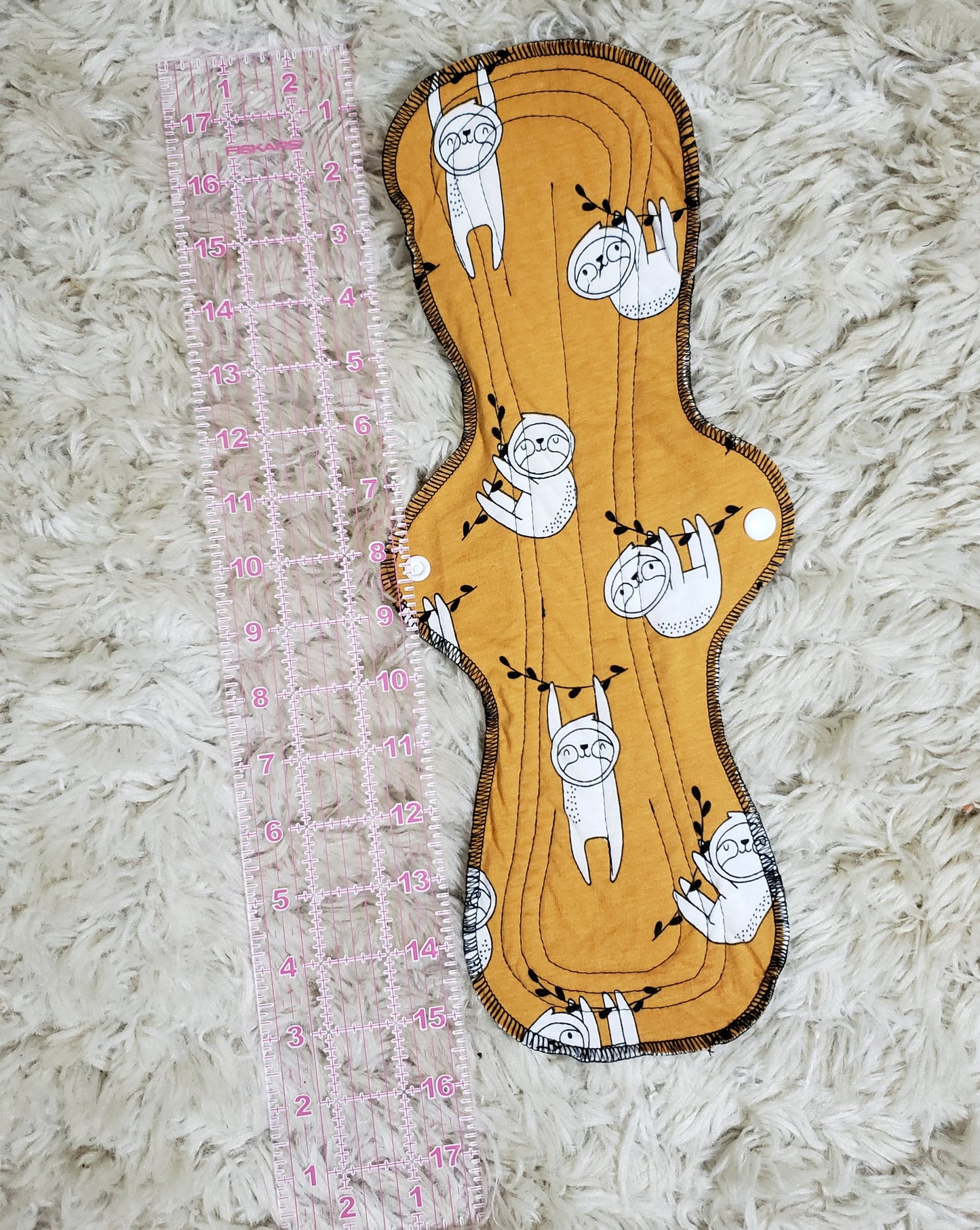 16" Sloth cloth pad