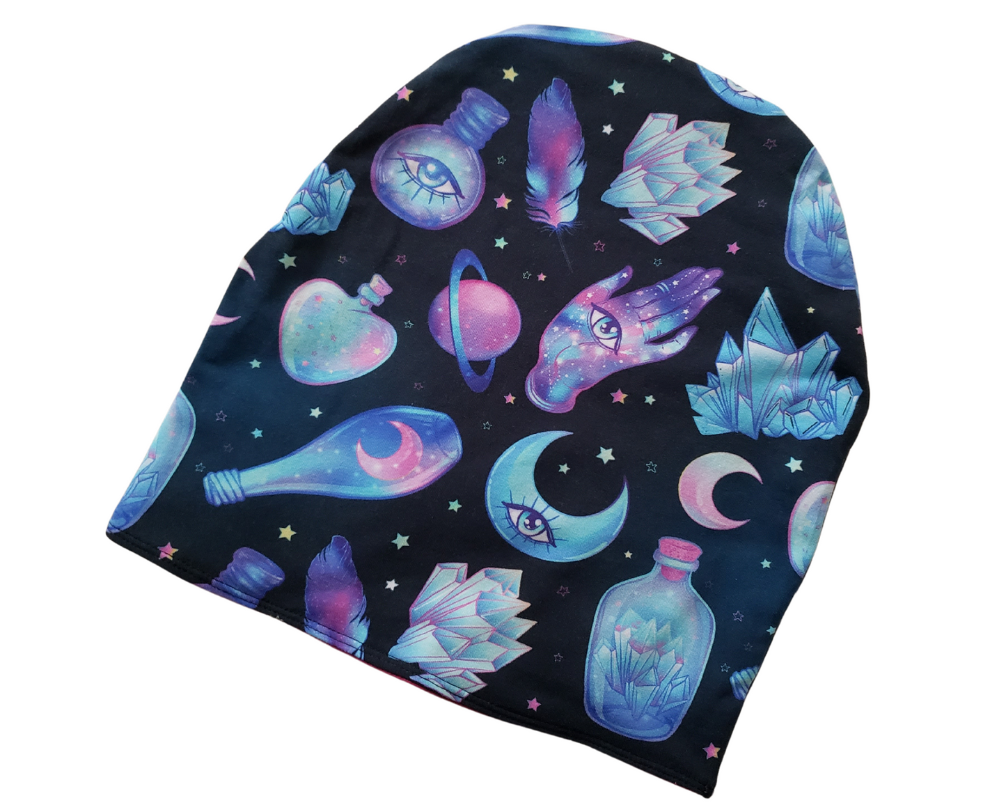 Pink potions beanie