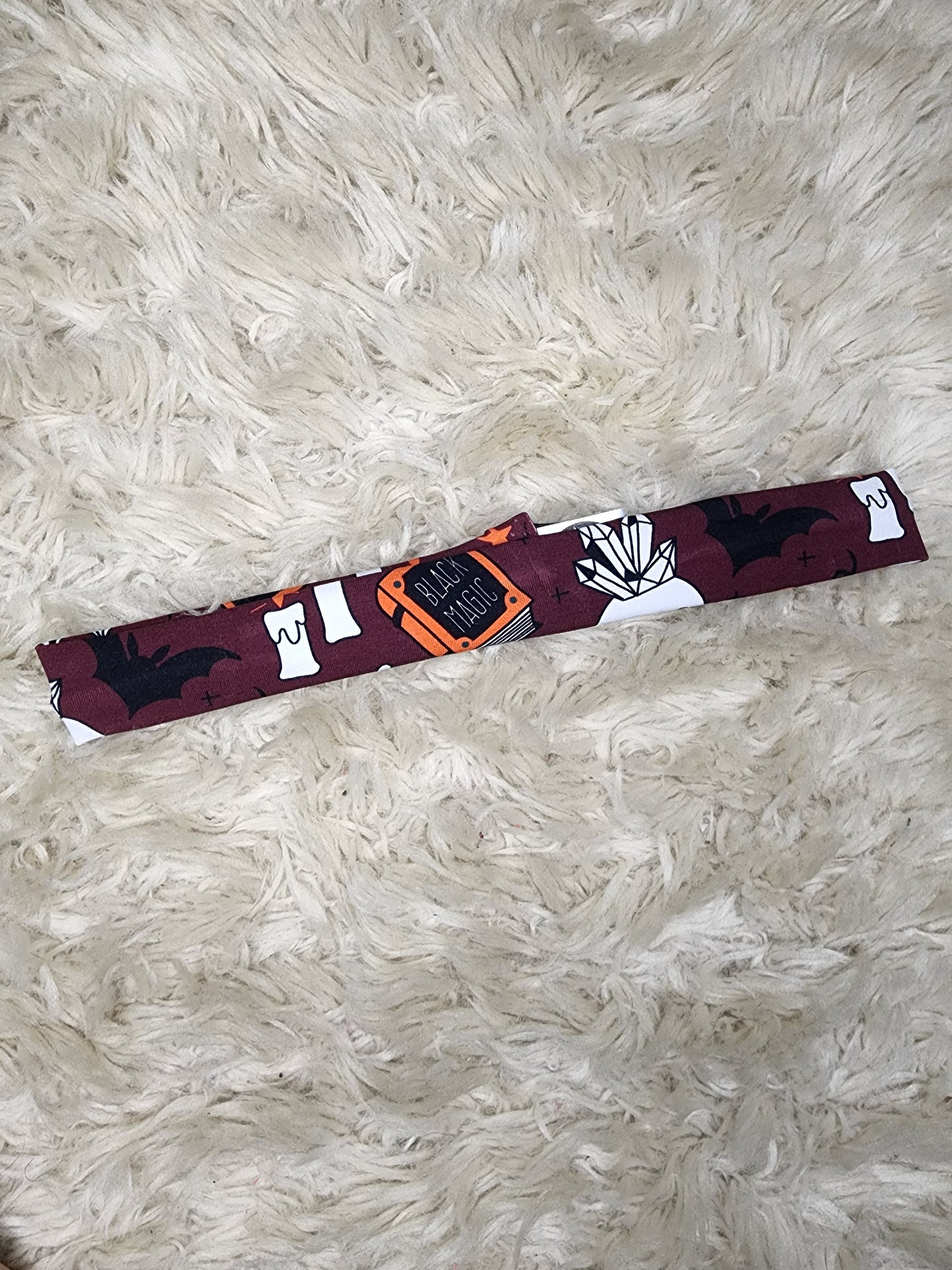 Black magic thin headband