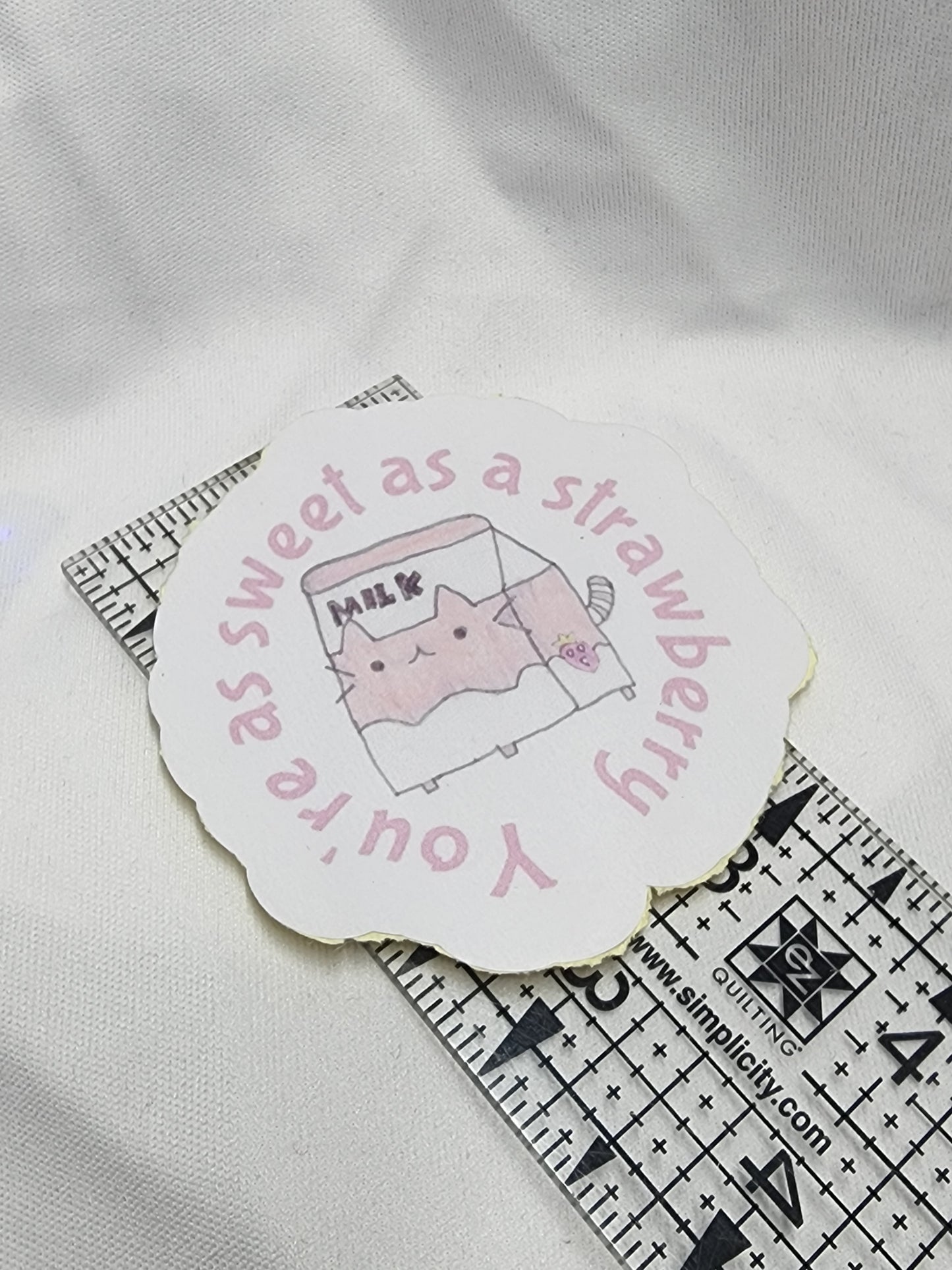 Strawberry Cat sticker