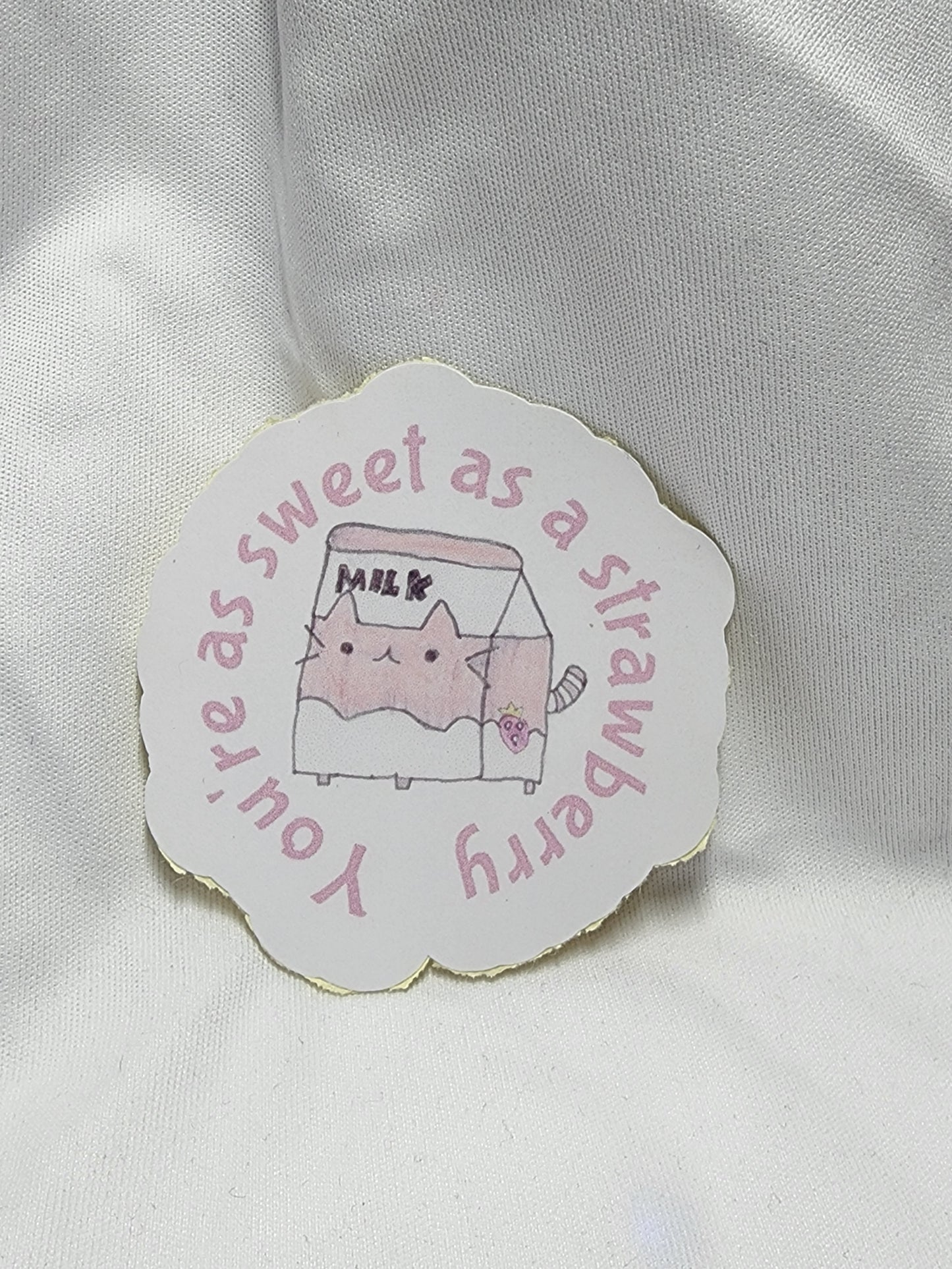 Strawberry Cat sticker