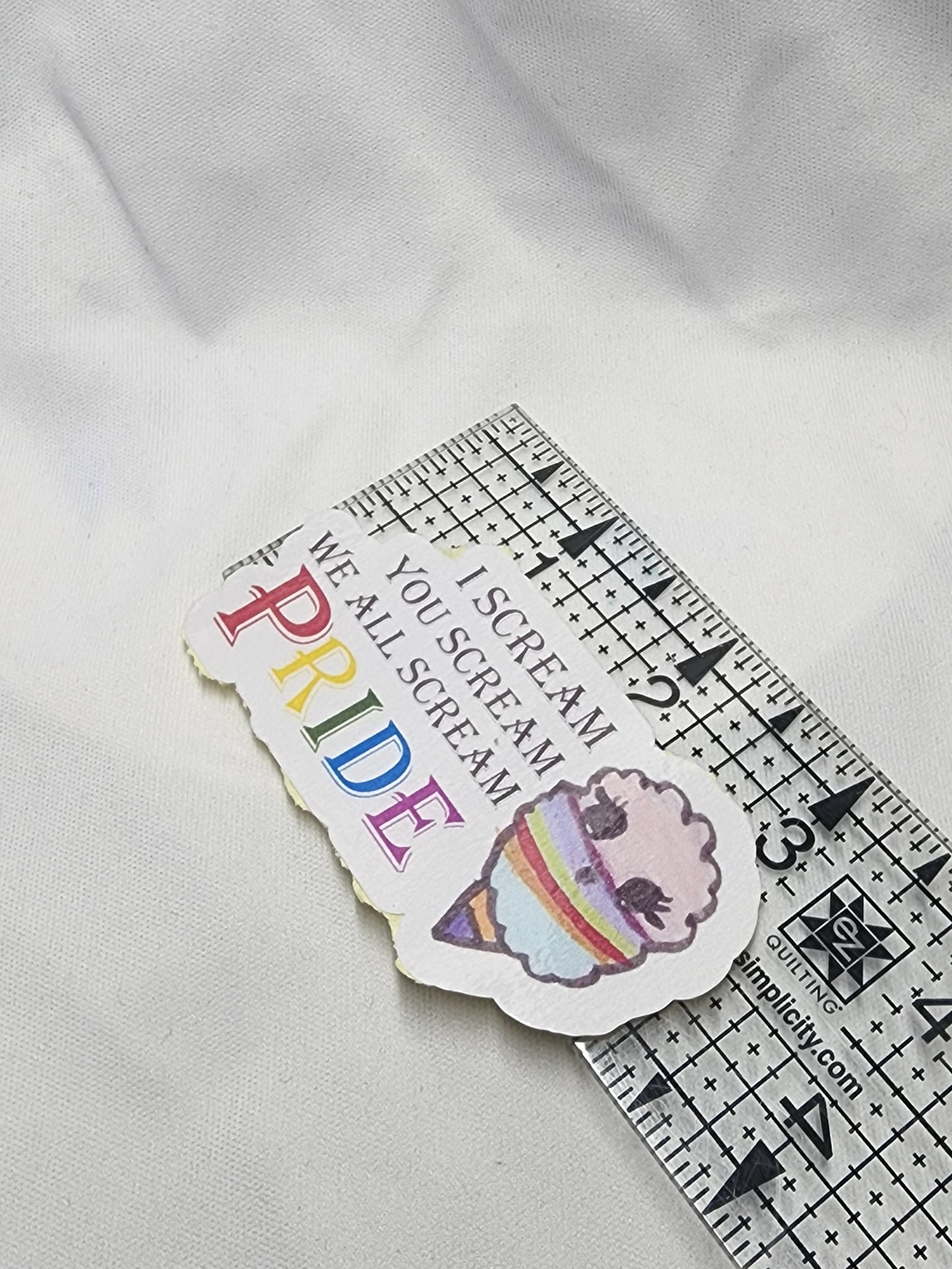 Screm pride sticker