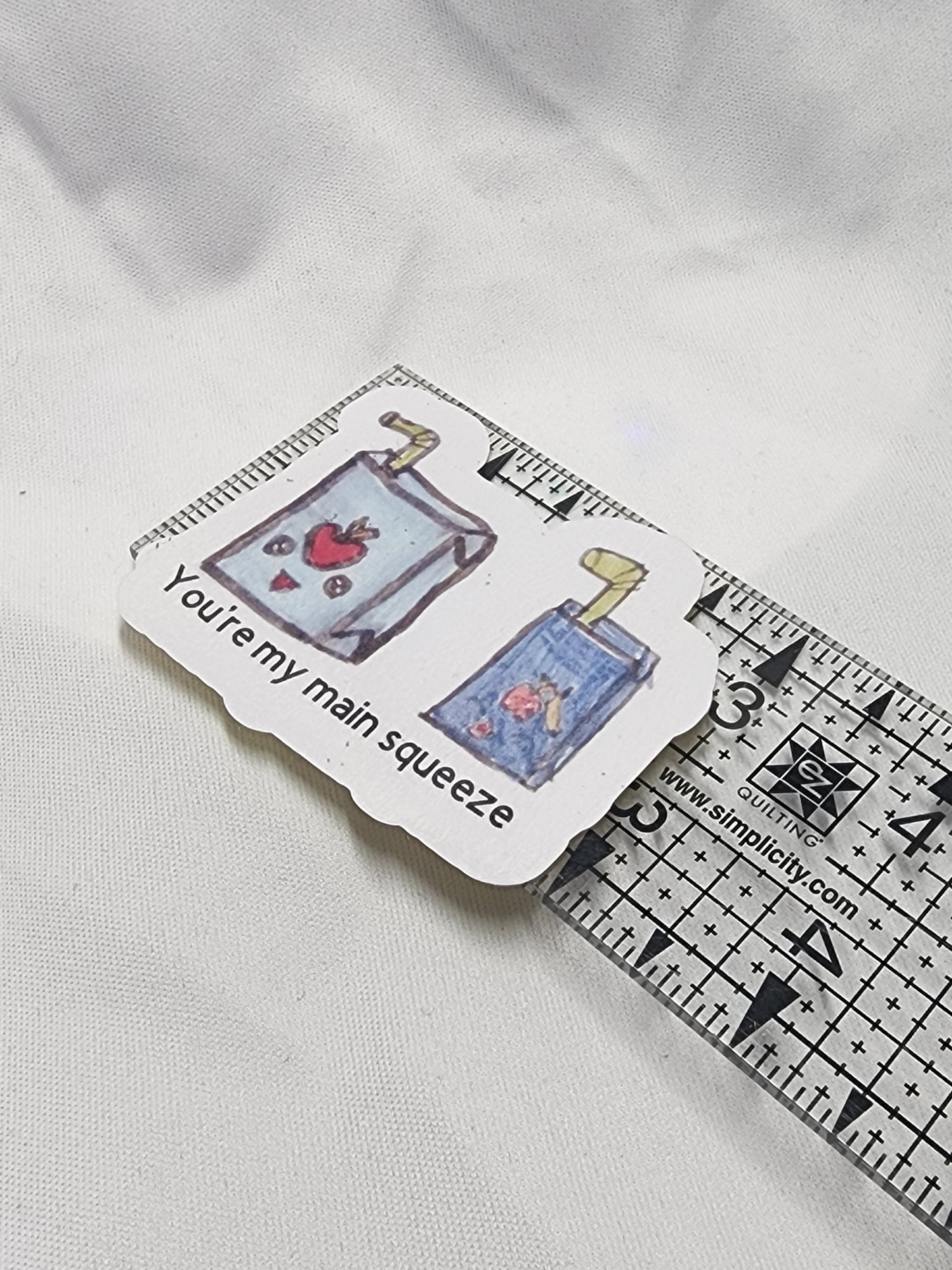 Main squeeze sticker