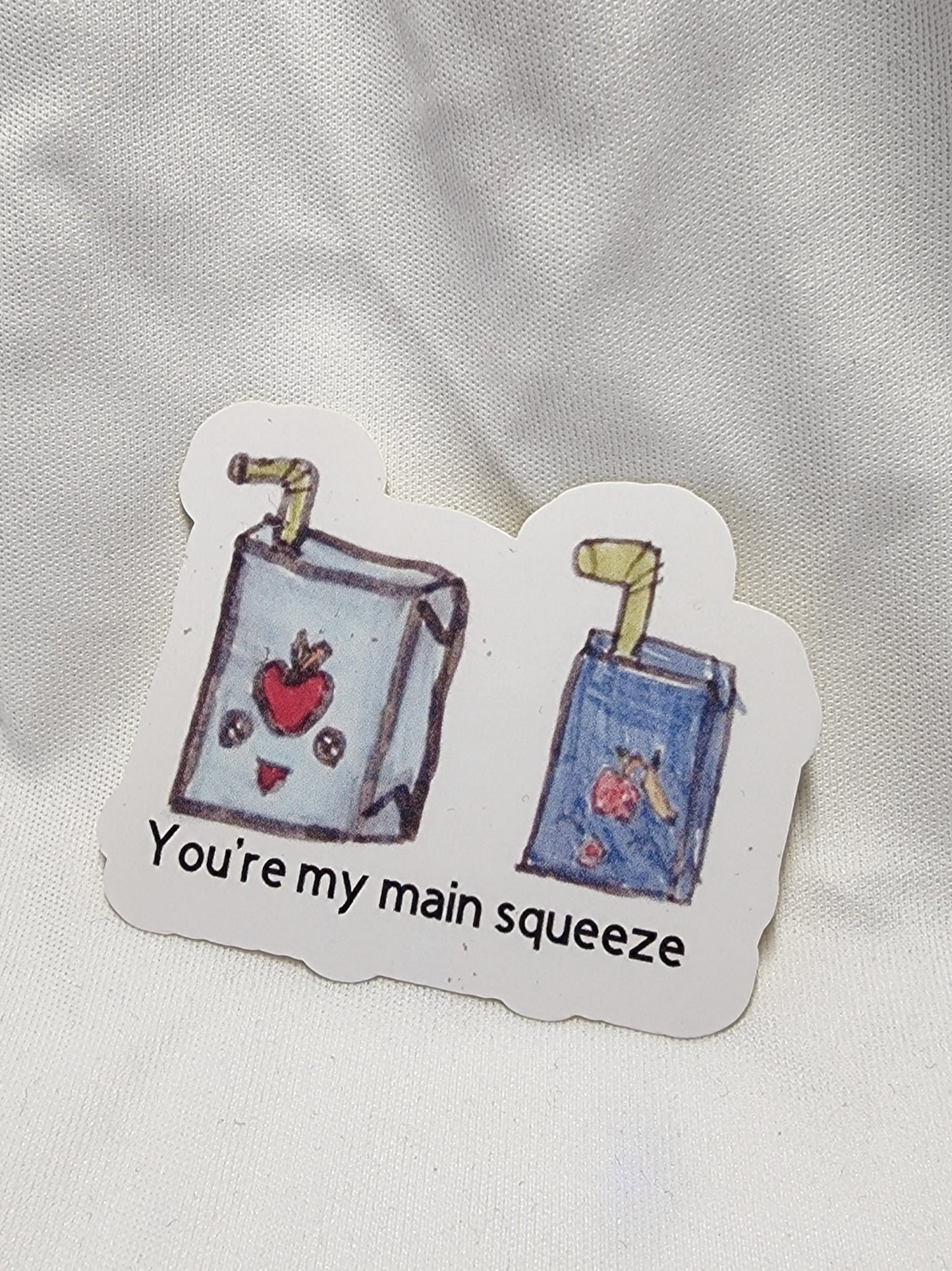 Main squeeze sticker