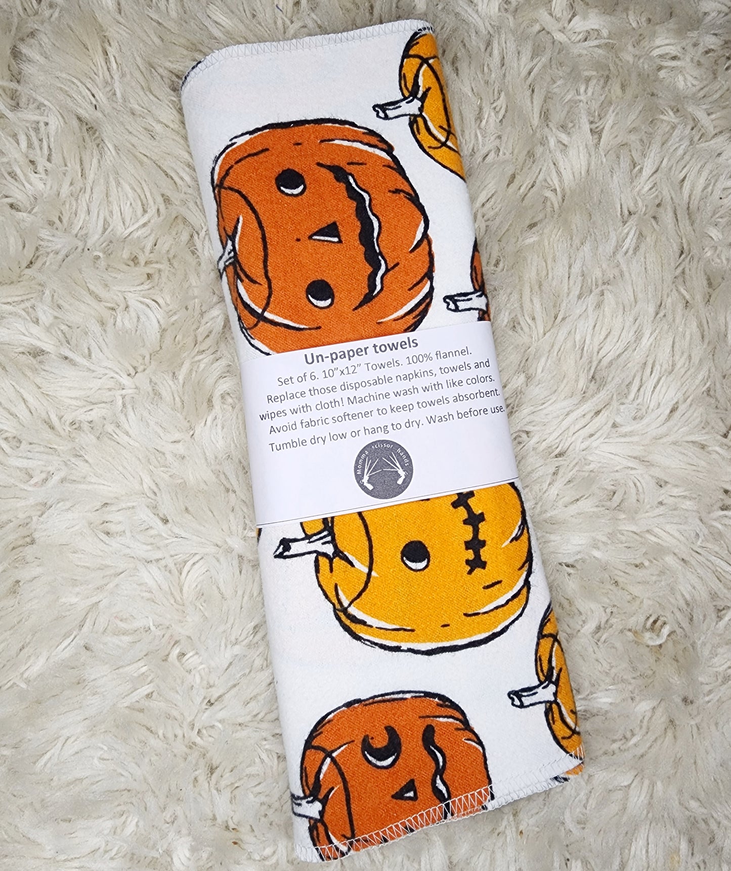 Pumpkin Un-paper towels