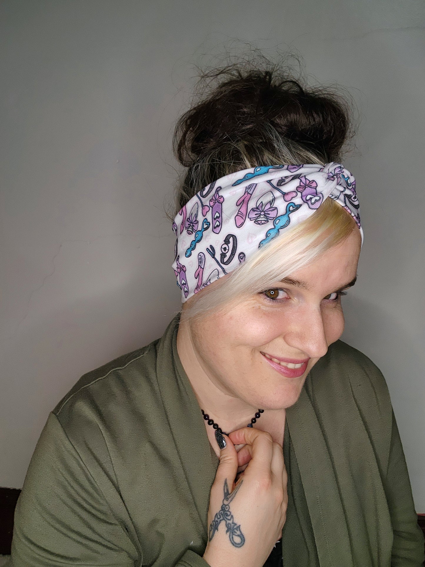 Kinky valentines turban headband
