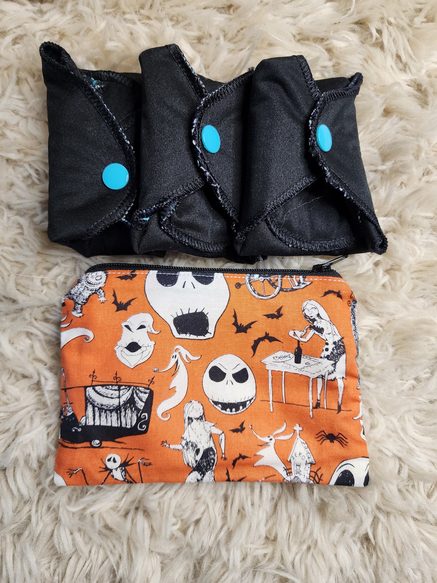 Small orange NBC wet bag