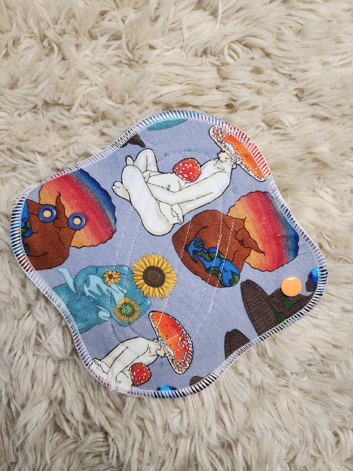 6" Mamma cloth pad