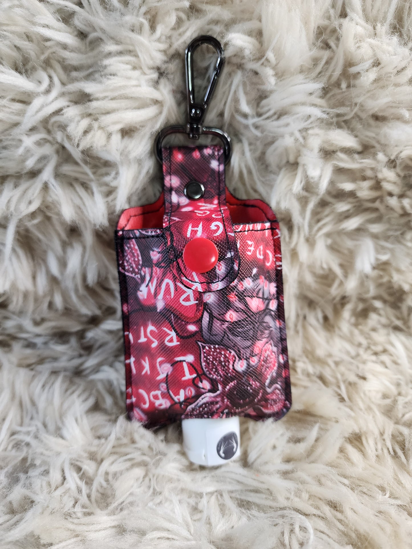 Flipside hand sanitizer pouch