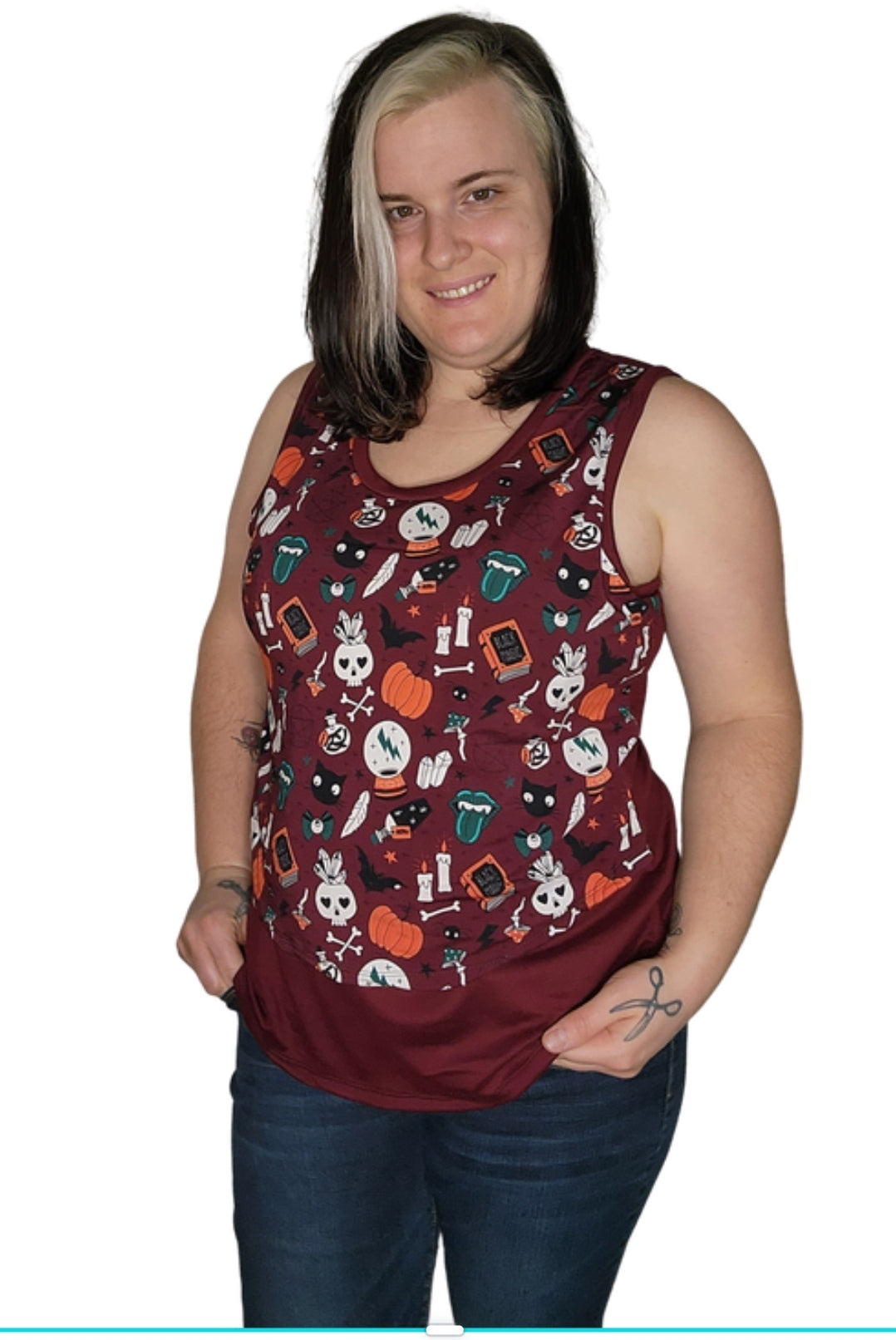 Large witchy chestfeeding tank