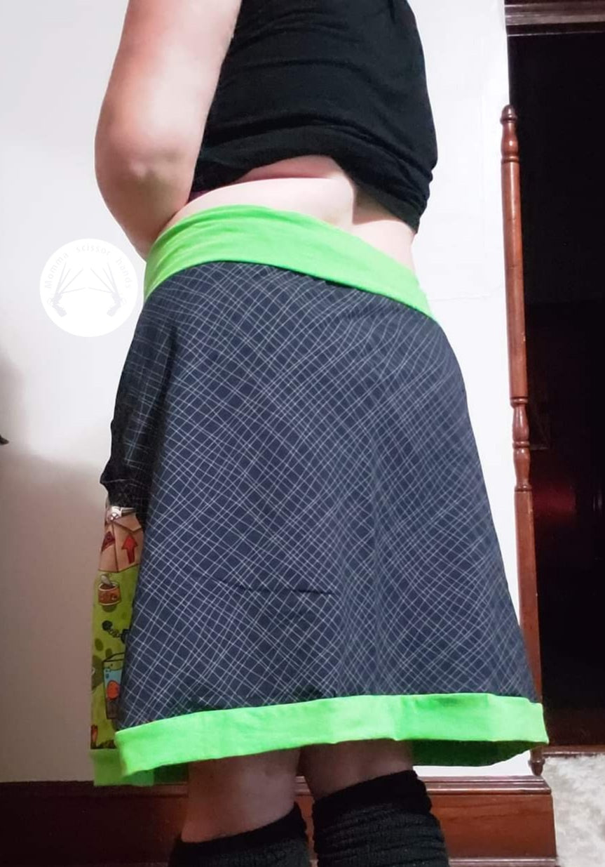 Kitty pocket skirt