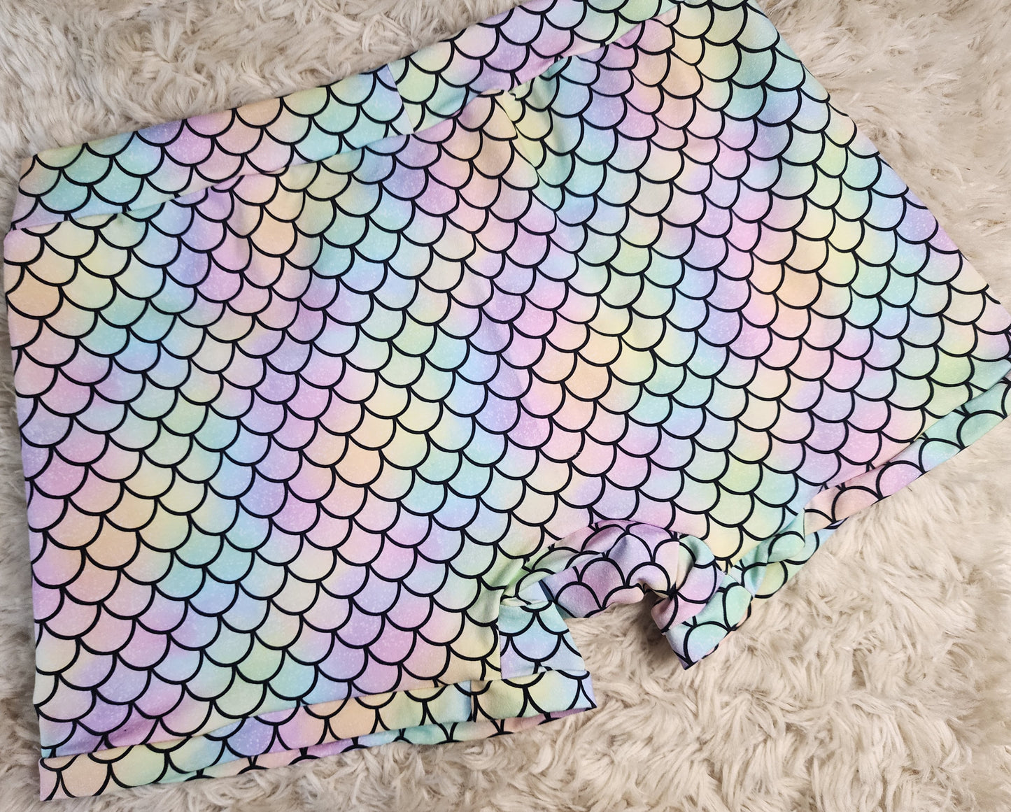 Med. Pastel scales pouch front boxers