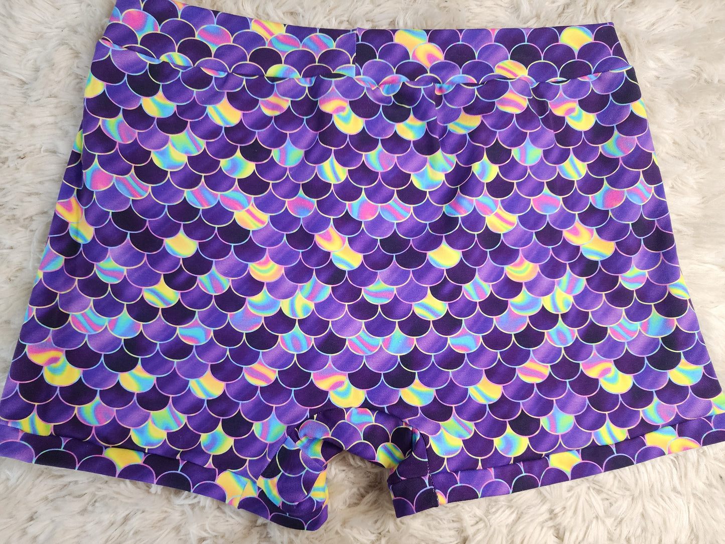 Small. Purple pouch front boxers