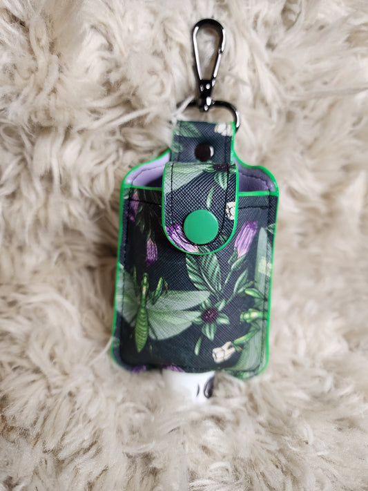 Neon Mantis Hand sanitizer pouch