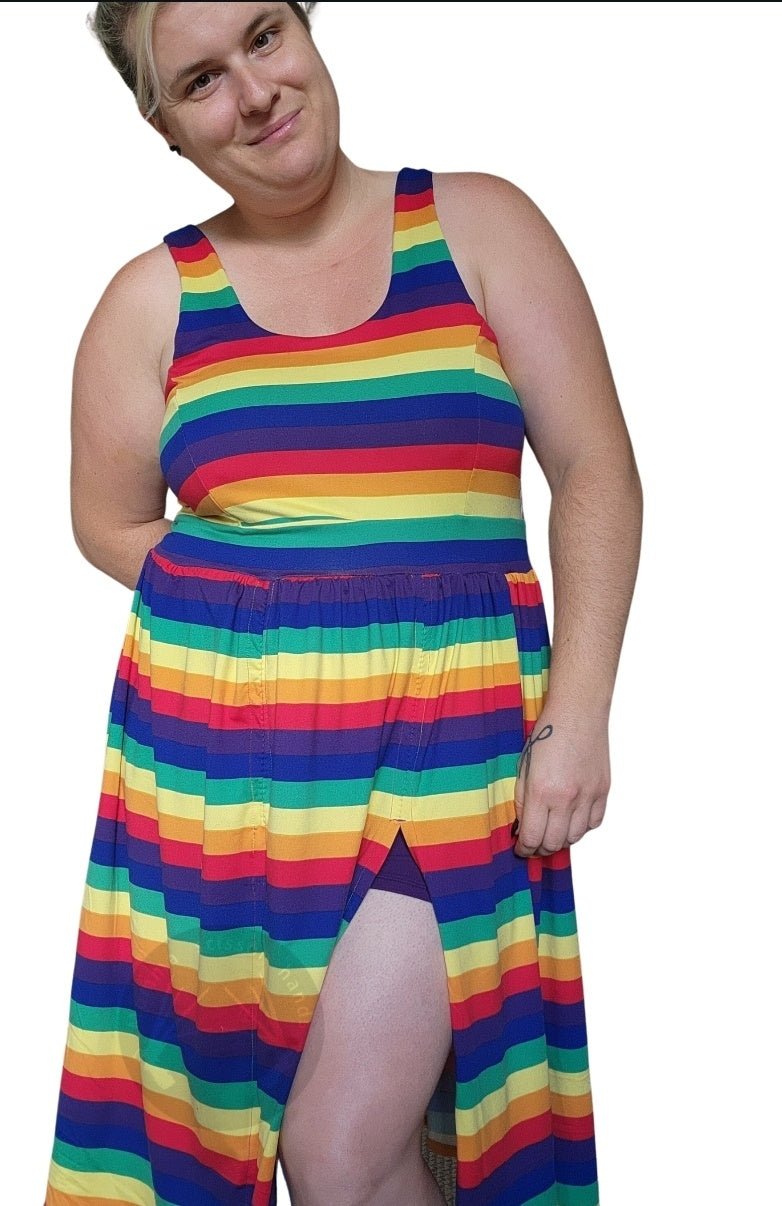 MTO.Nebular romper dress