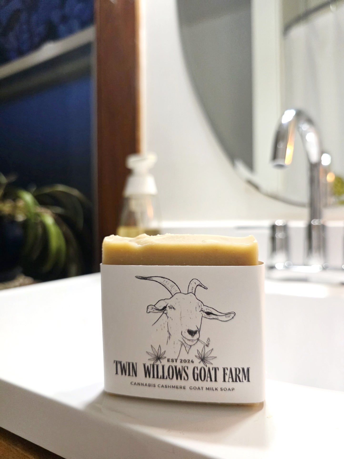 Cannabis & Cashmere goats milk soap