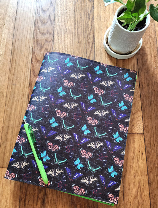 Butterfly large notepad cover