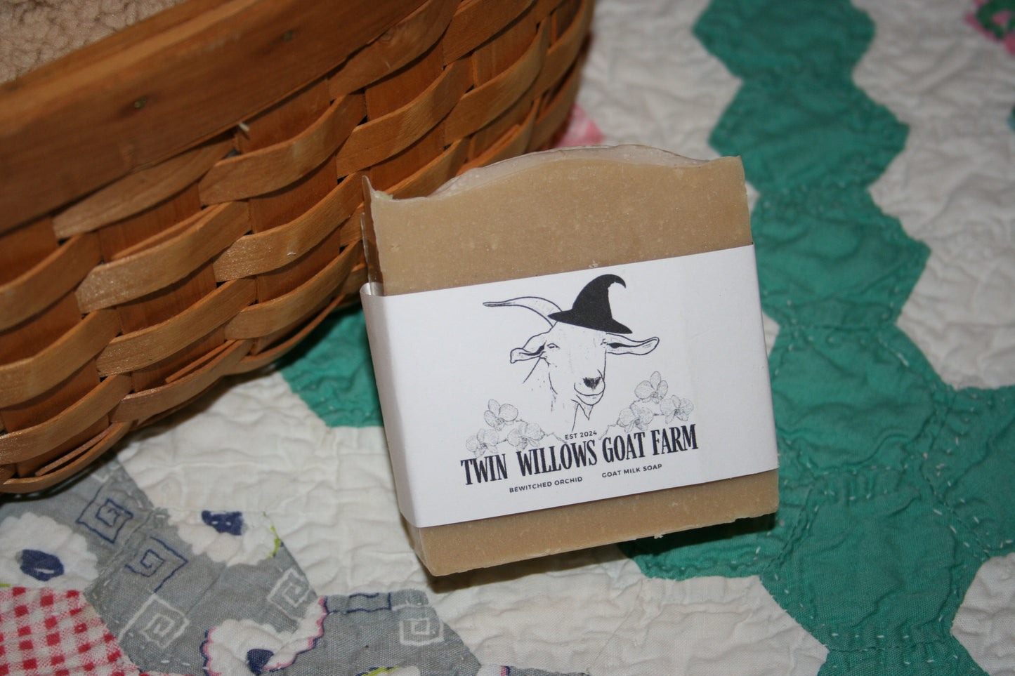 Bewitched orchid goats milk soap