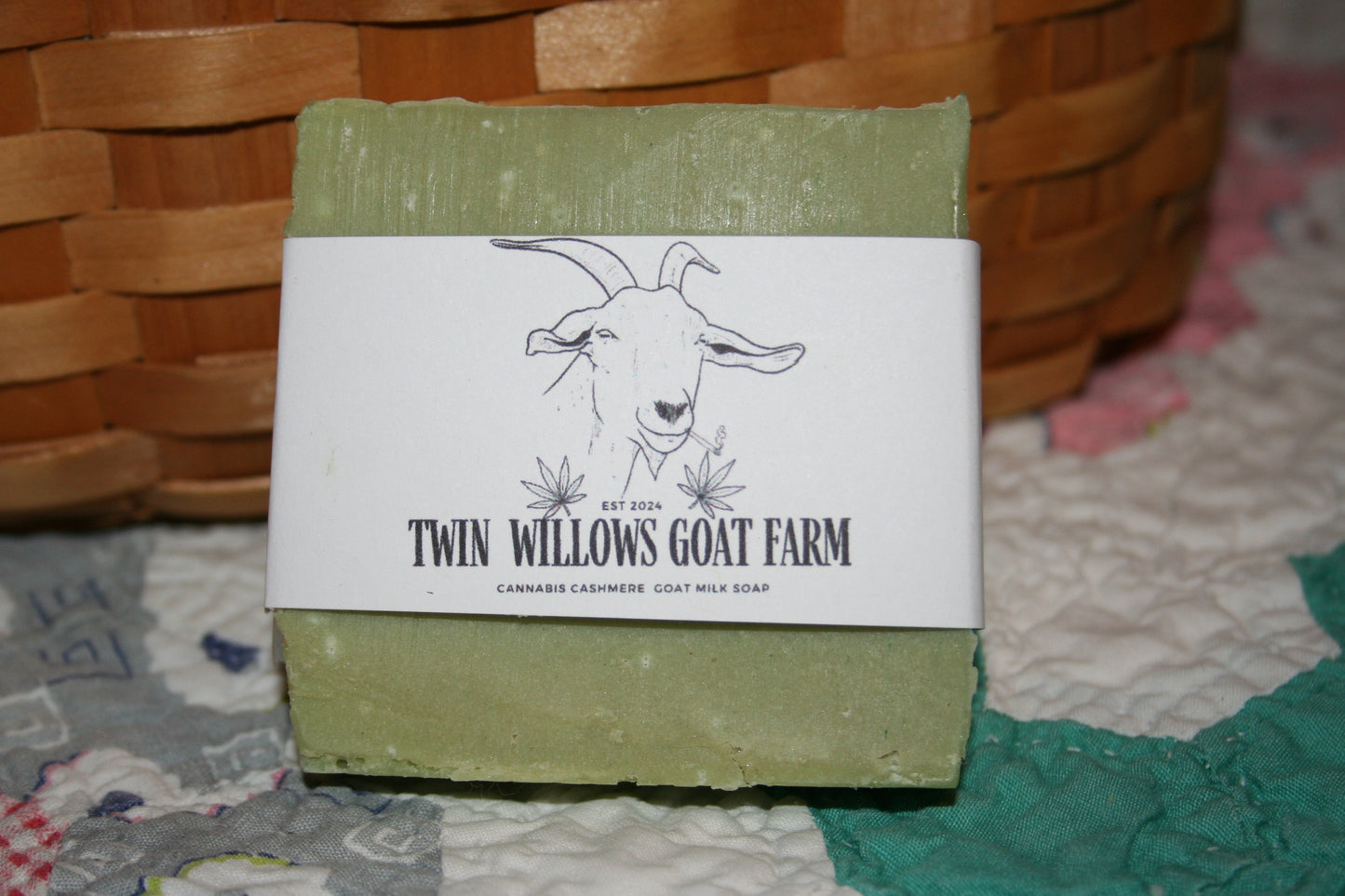 Cannabis & Cashmere goats milk soap