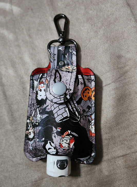 Cartoon killers hand sanitizer pouch