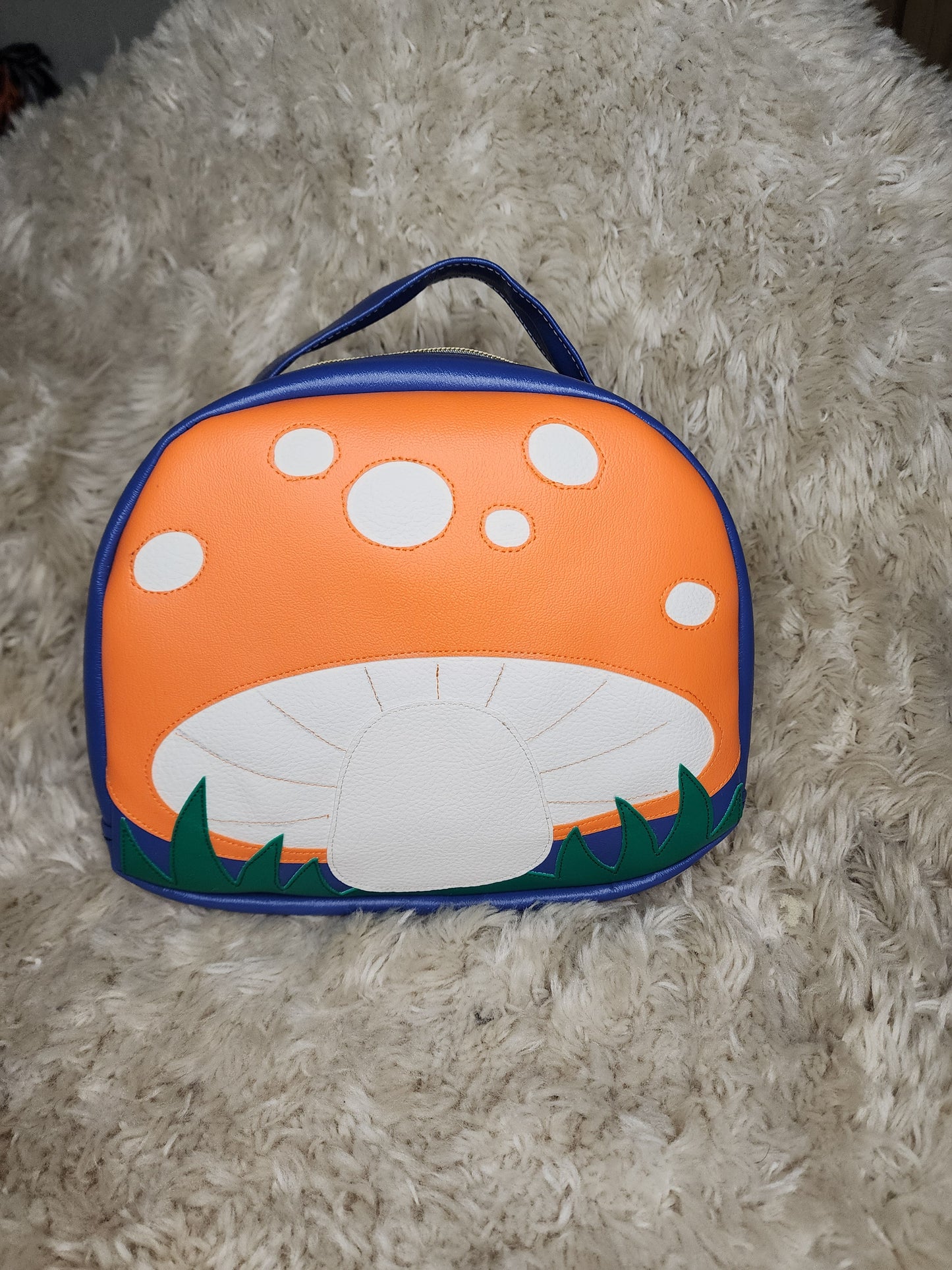 Orange mushroom bag