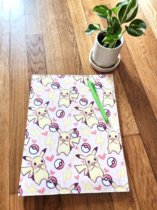Pikà large notebook cover