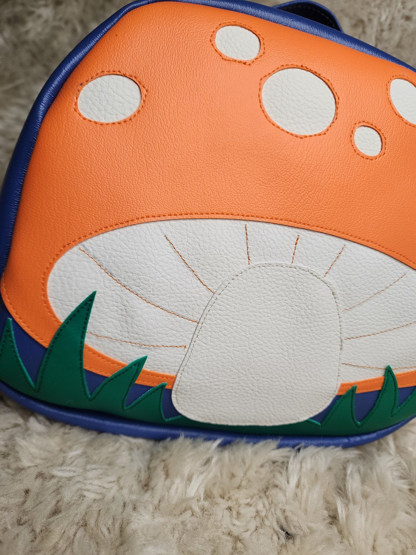 Orange mushroom bag