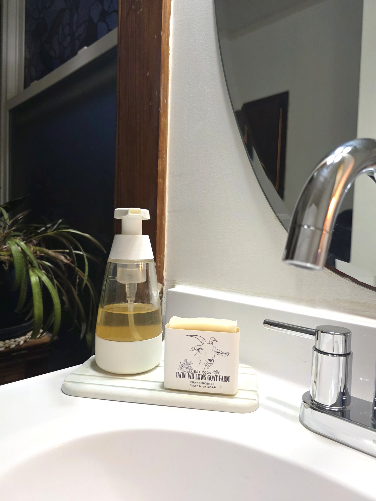 Frankincense goat milk soap