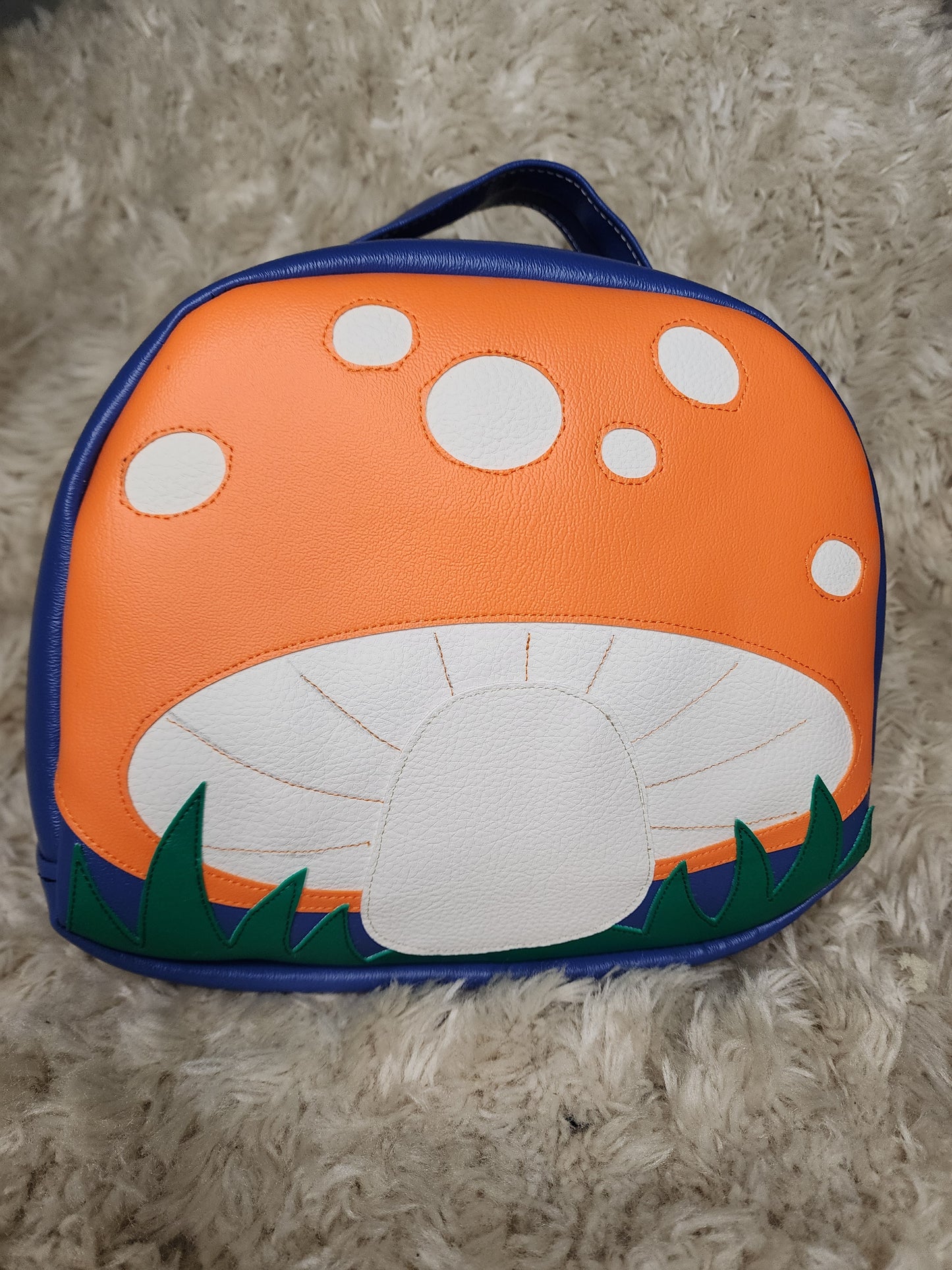 Orange mushroom bag