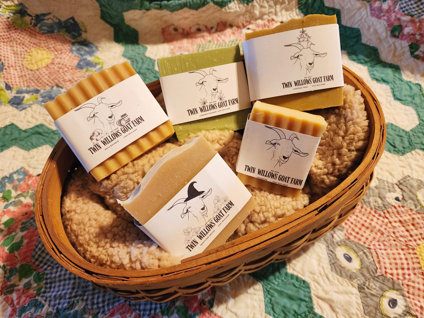 Unscented goat milk soap