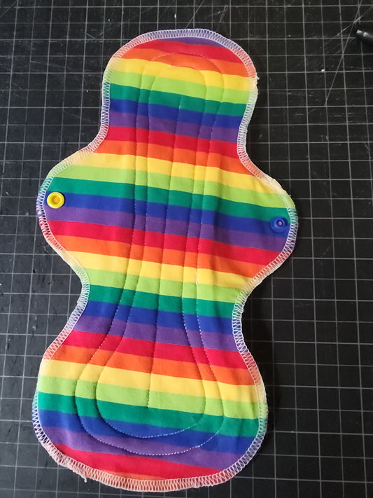 12" Rainbow cloth pad