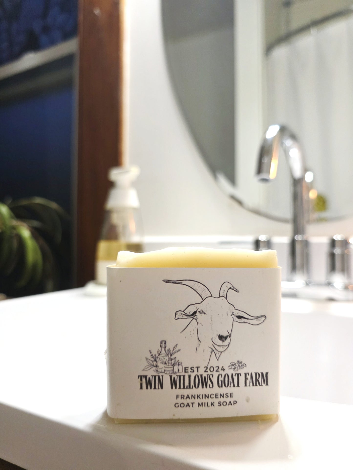 Frankincense goat milk soap